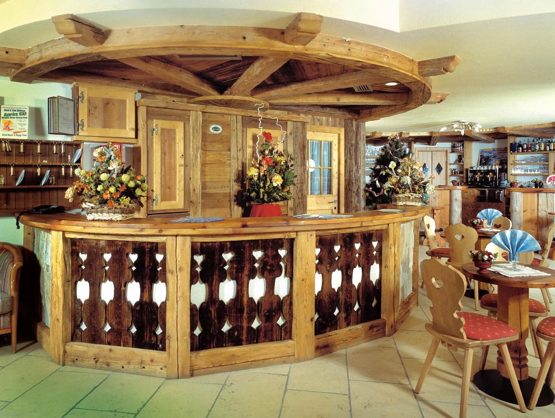 Decorative detail in Hotel Bellevue