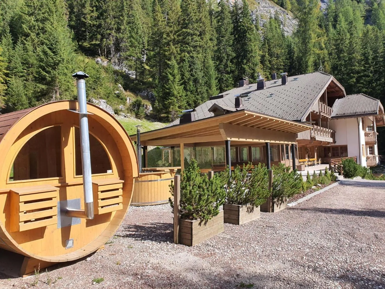 Garden in Hotel Villetta Maria Cottage