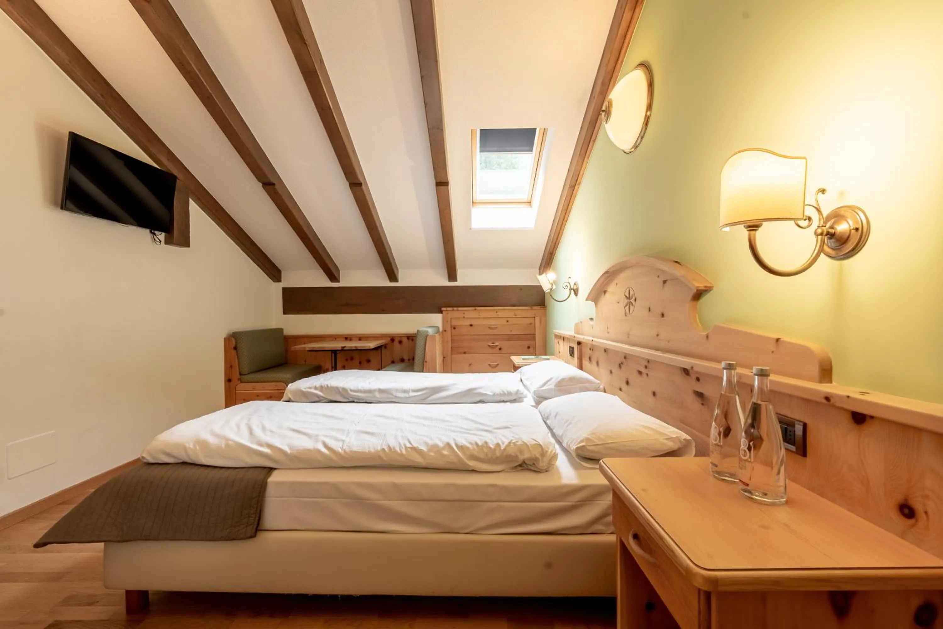 Bedroom, Bed in Hotel Villetta Maria Cottage