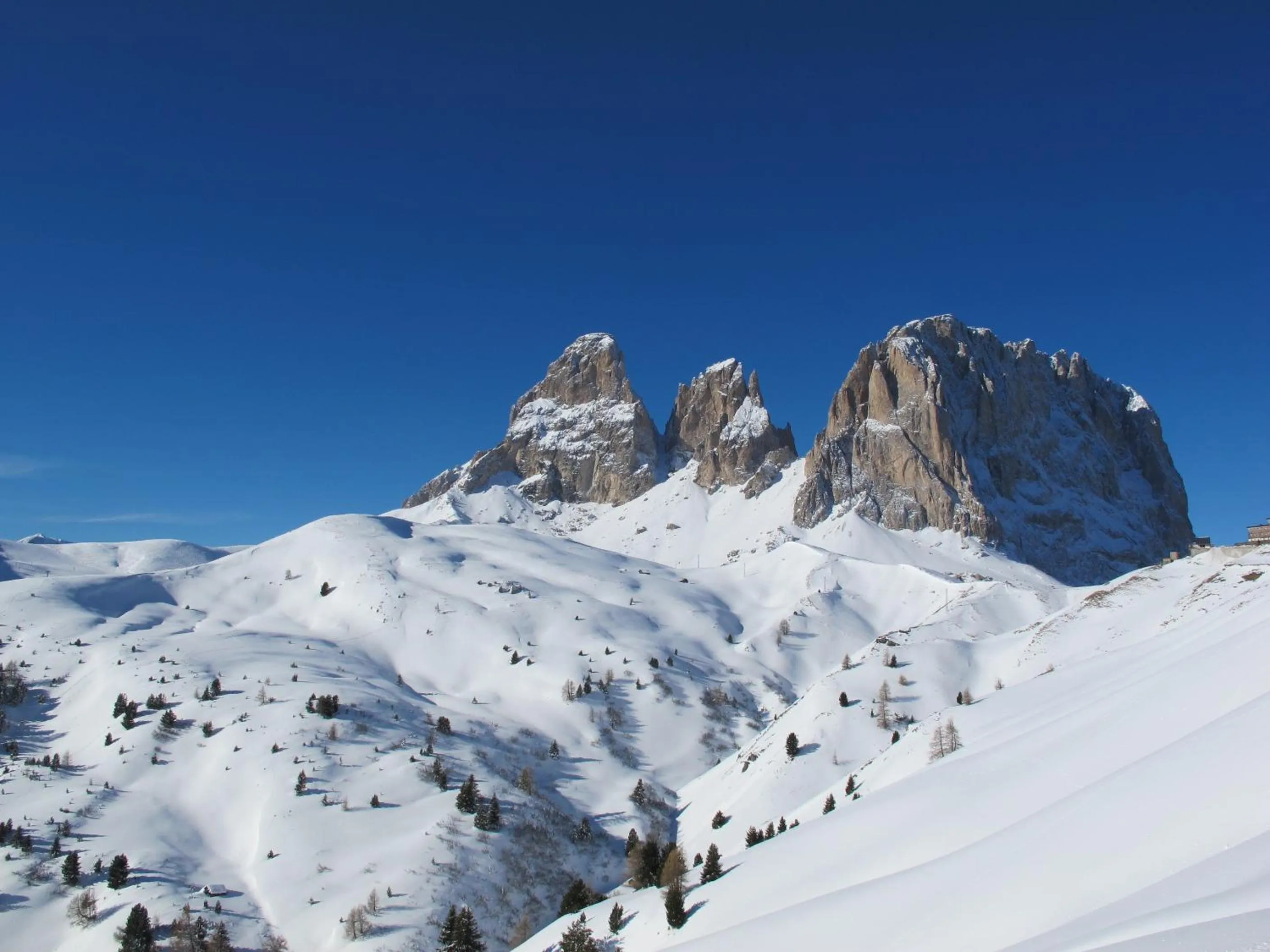 Skiing in Hotel Soreghes Gran Chalet