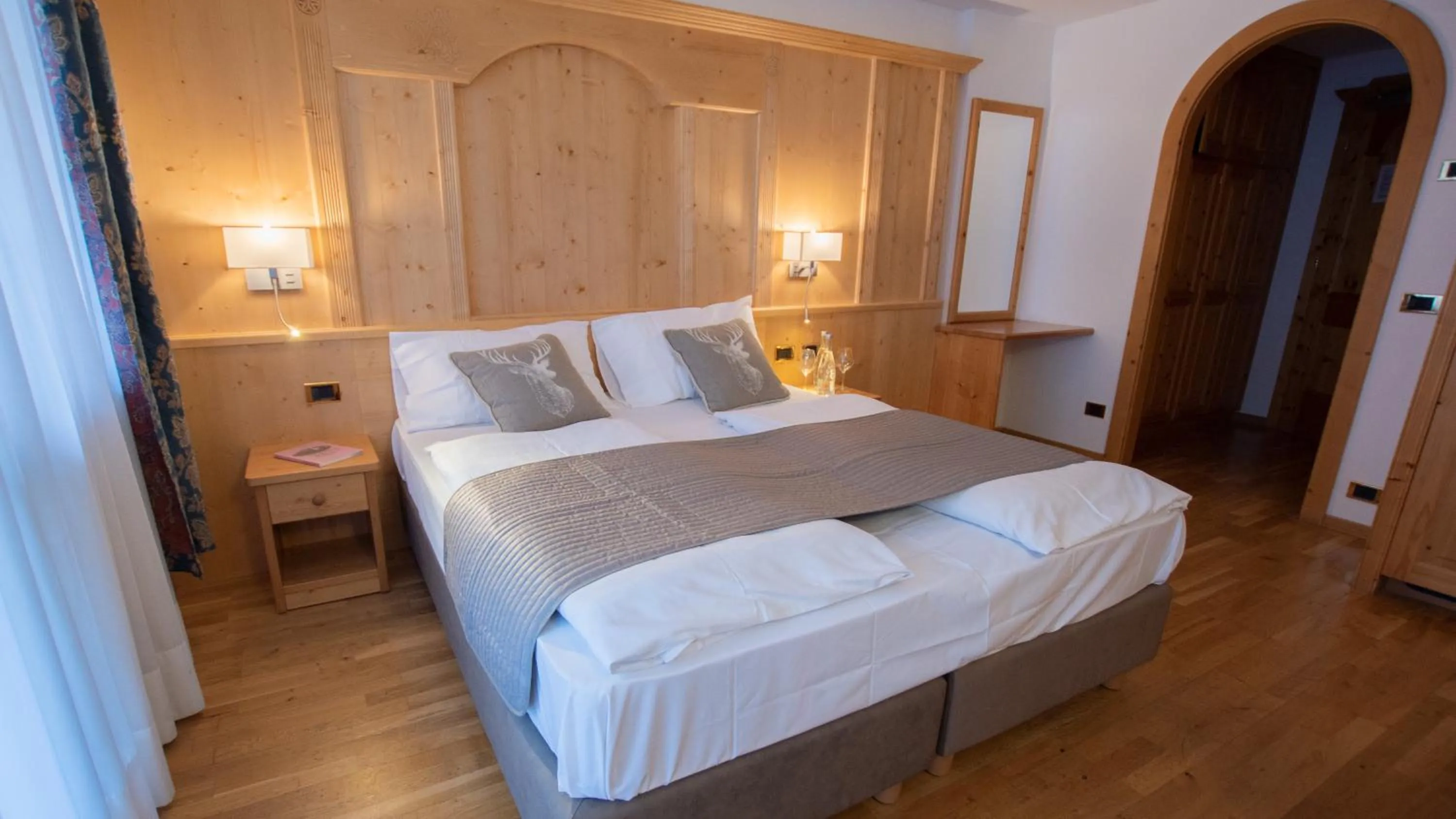 Bed in Hotel Diamant Park