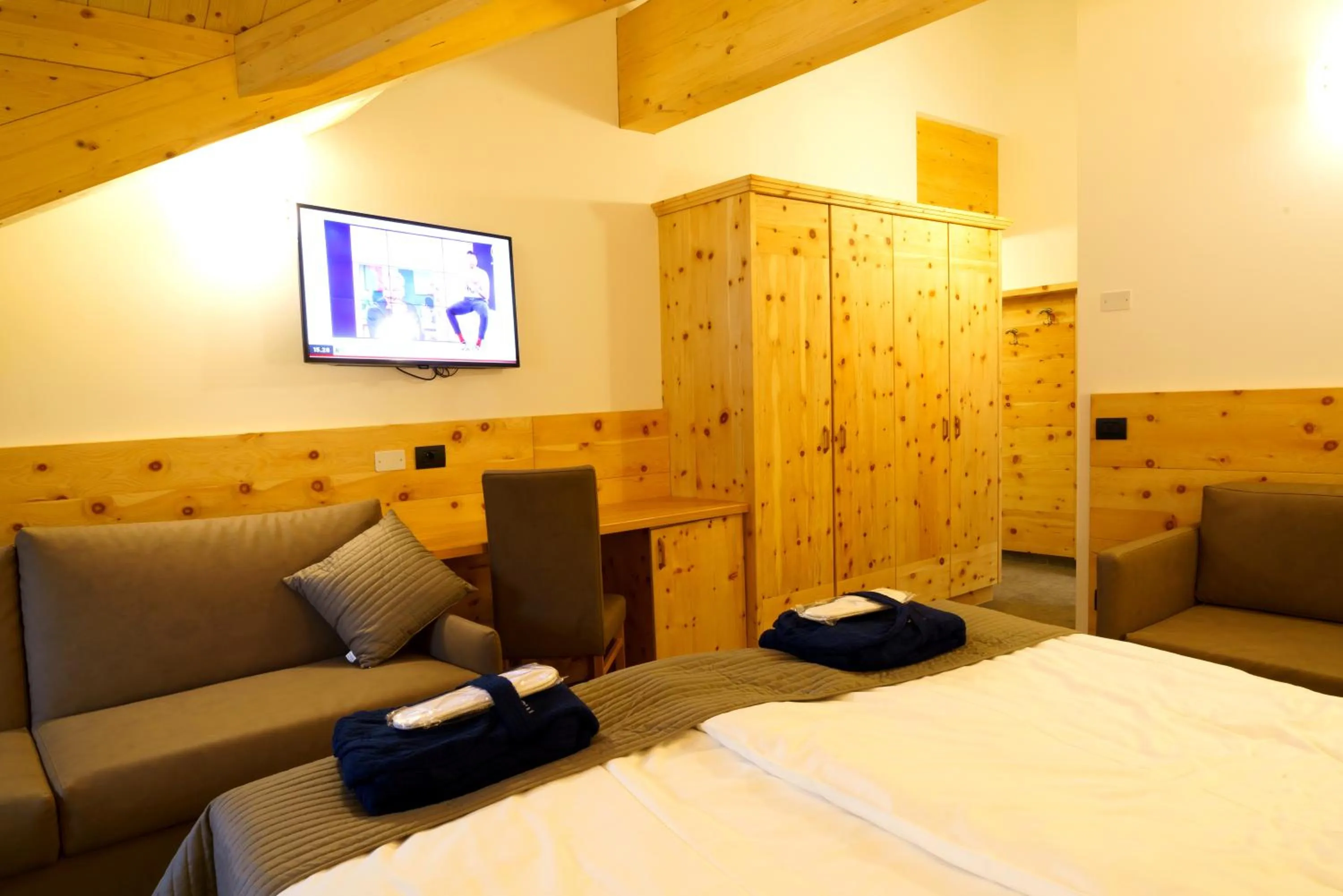 Bed in Hotel Diamant Park