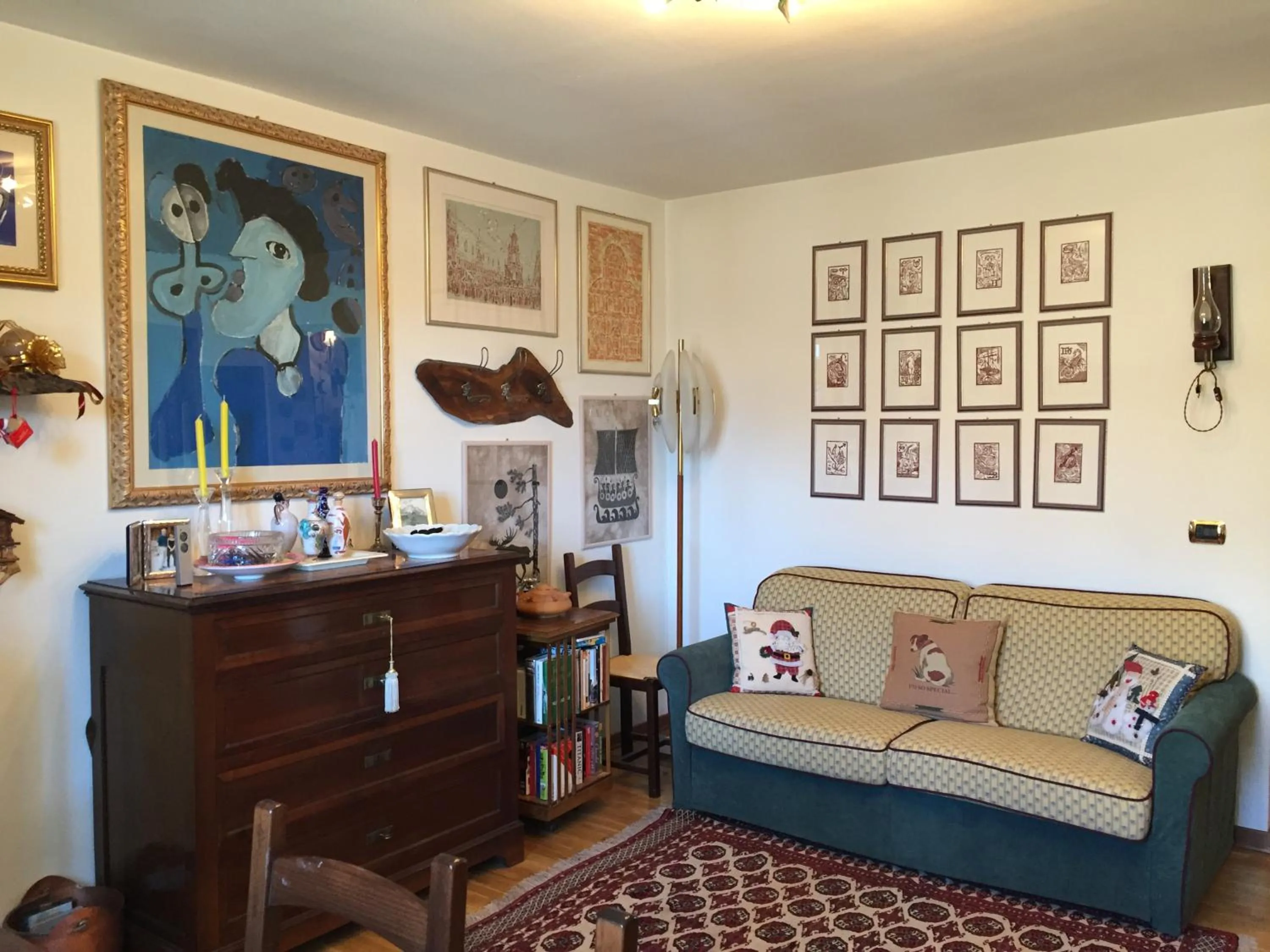 Living room in Residence Redicervinia