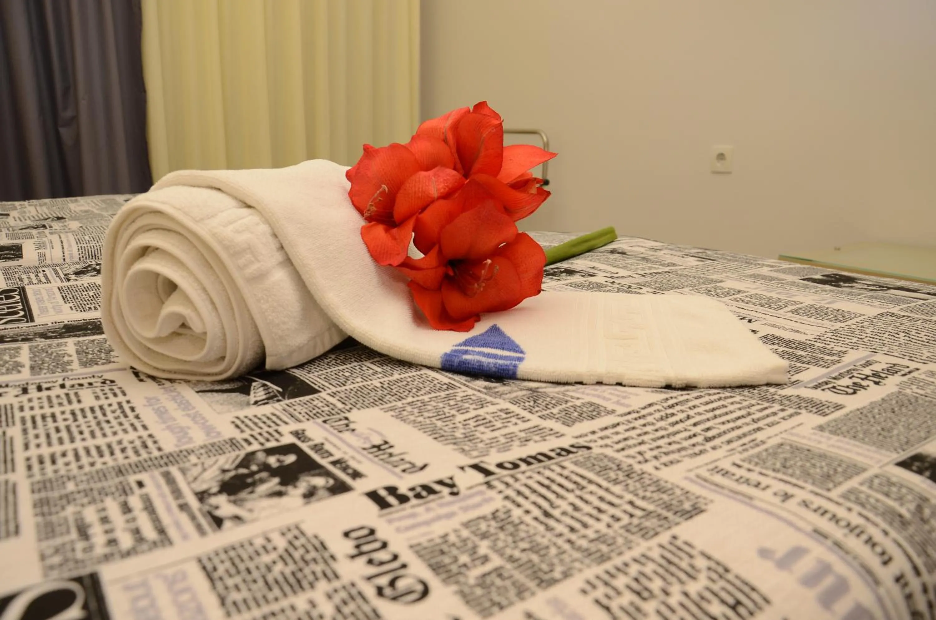 Decorative detail, Bed in Marie Palace
