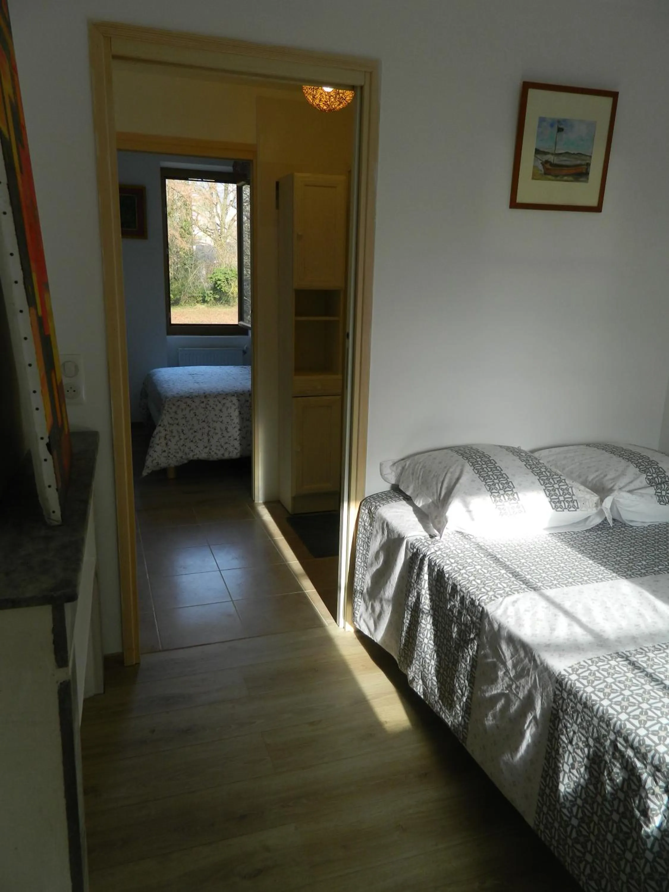 Photo of the whole room, Bed in Gite de l'école