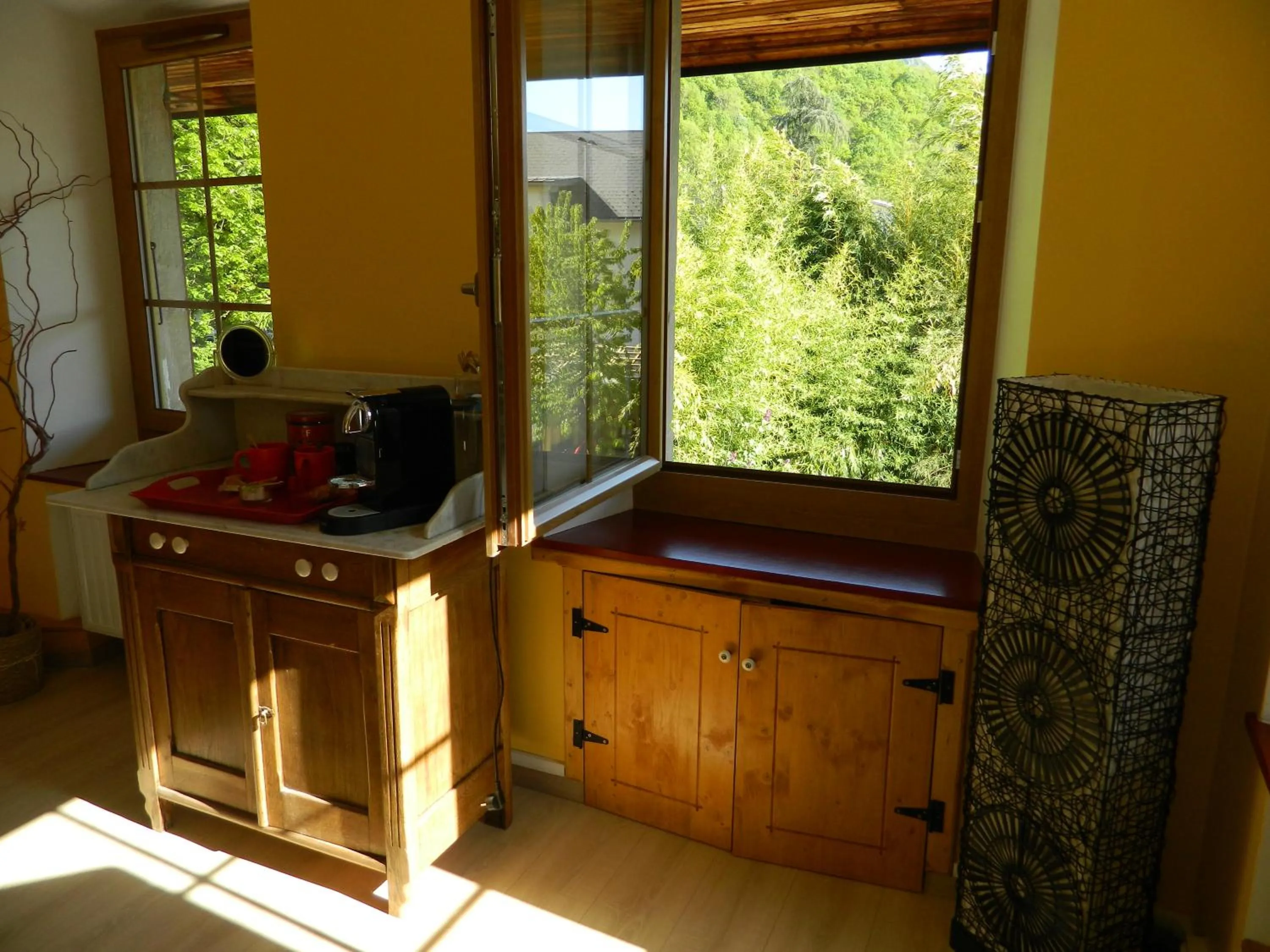 Garden view in Gite de l'école