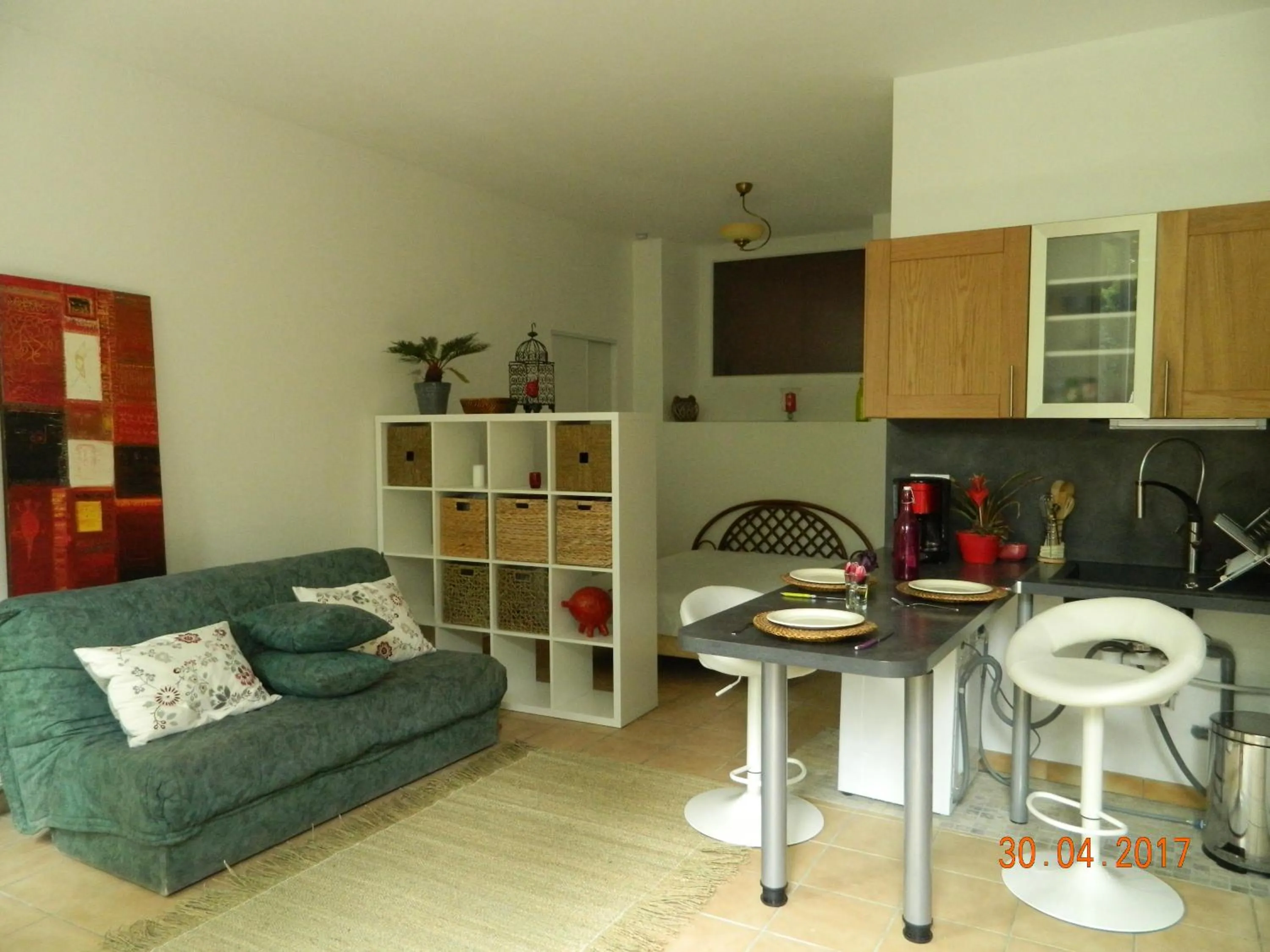 Living room in Gite de l'école