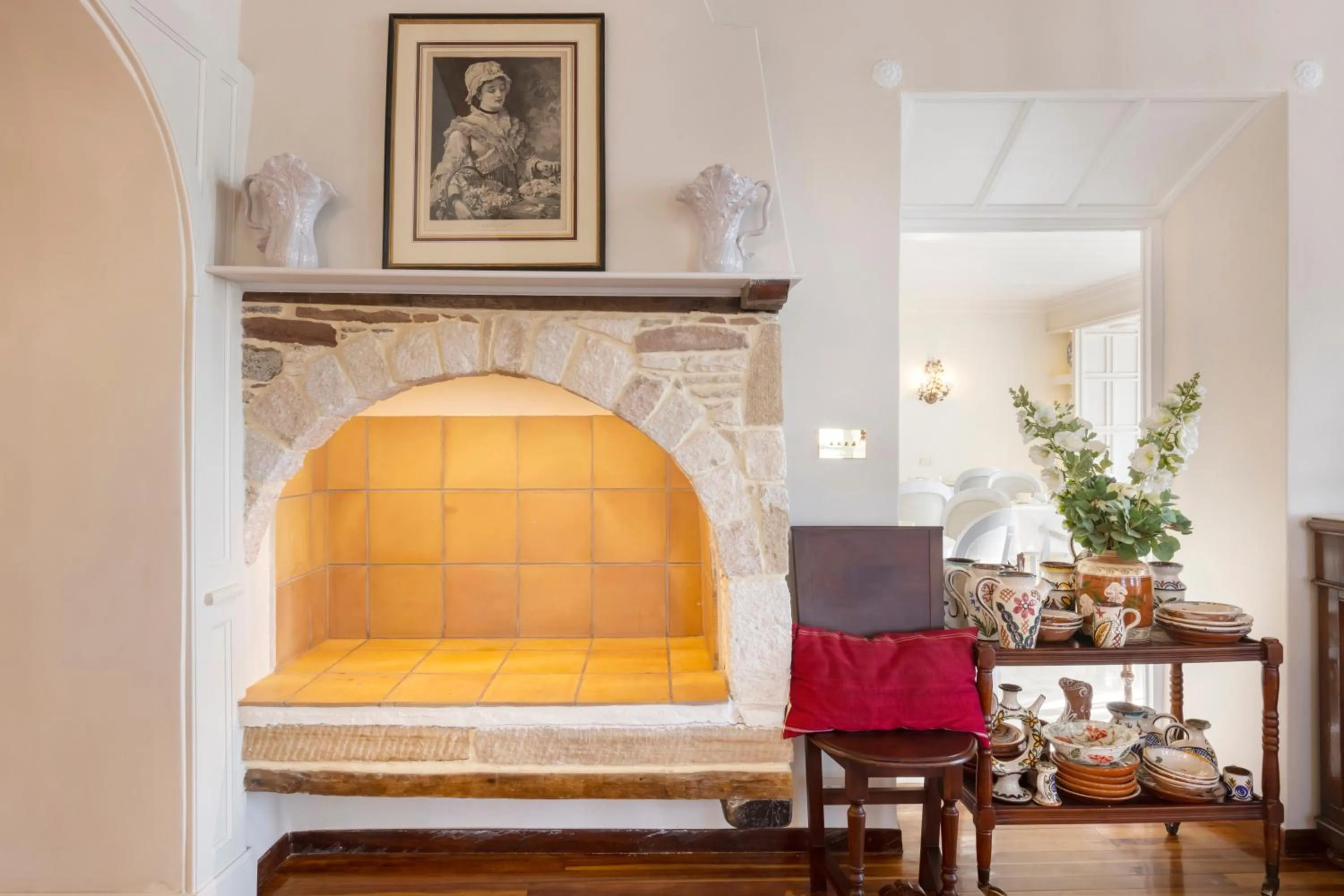 Lobby or reception in Despotiko Hotel