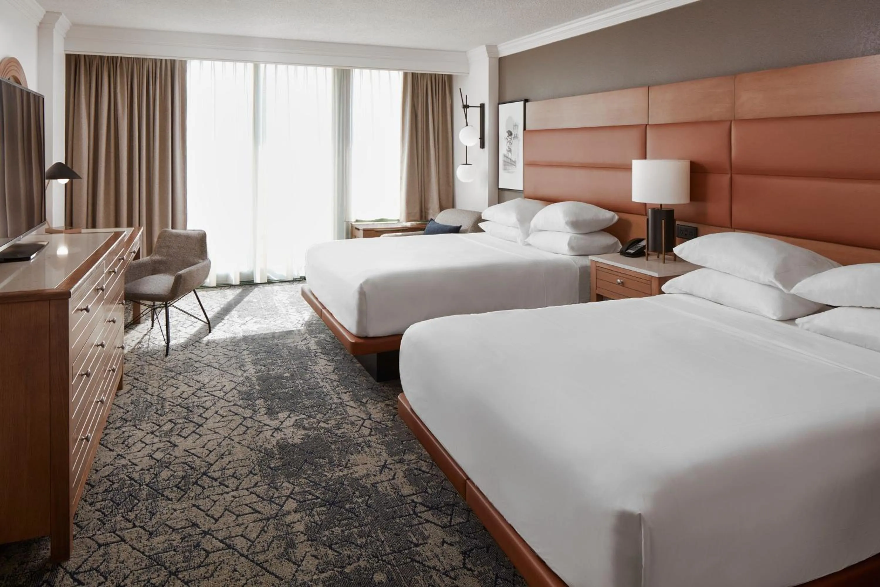 Photo of the whole room, Bed in Sheraton Oceanfront Hotel