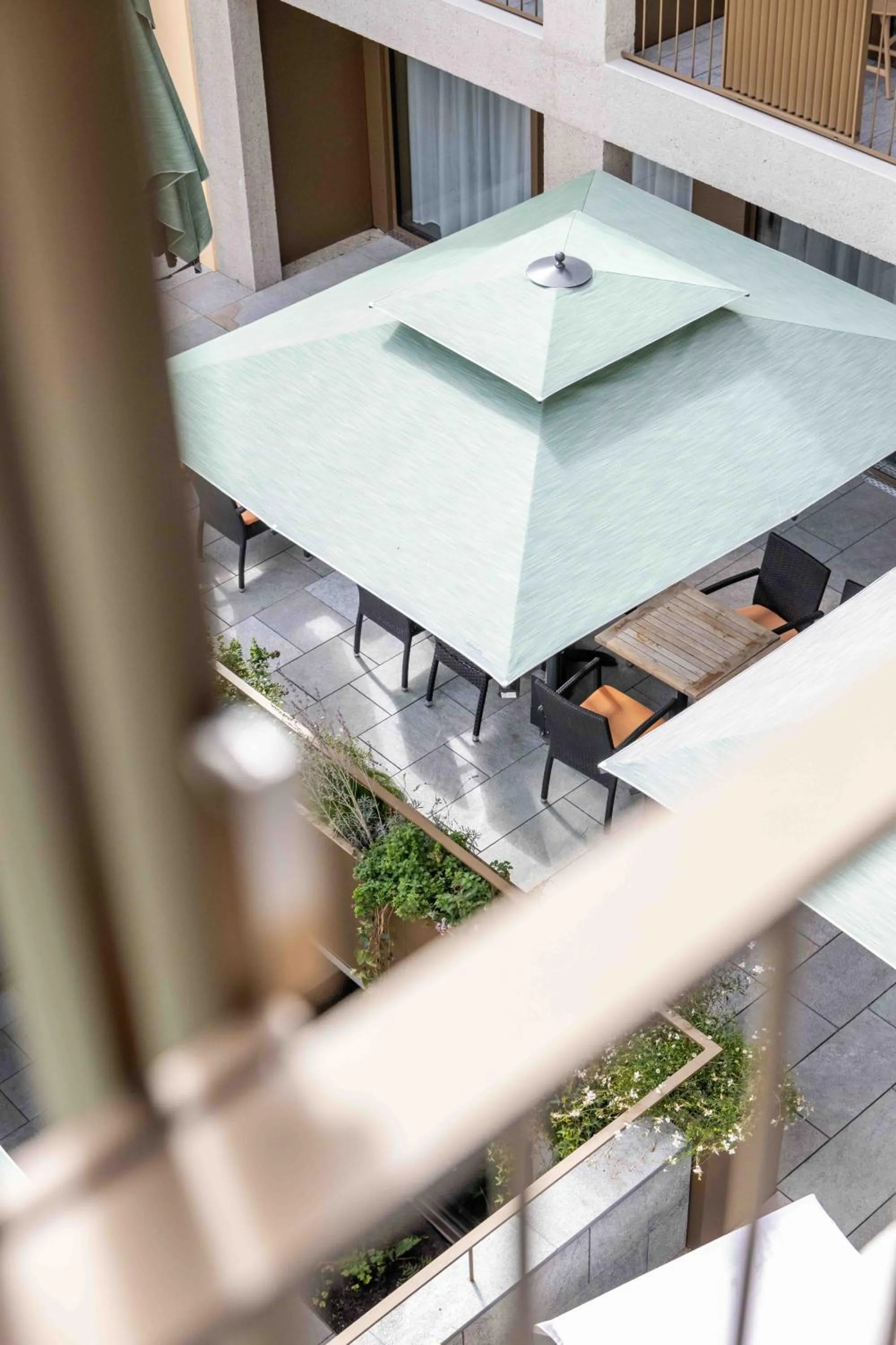 Balcony/Terrace in Hotel & SPA Croce Bianca