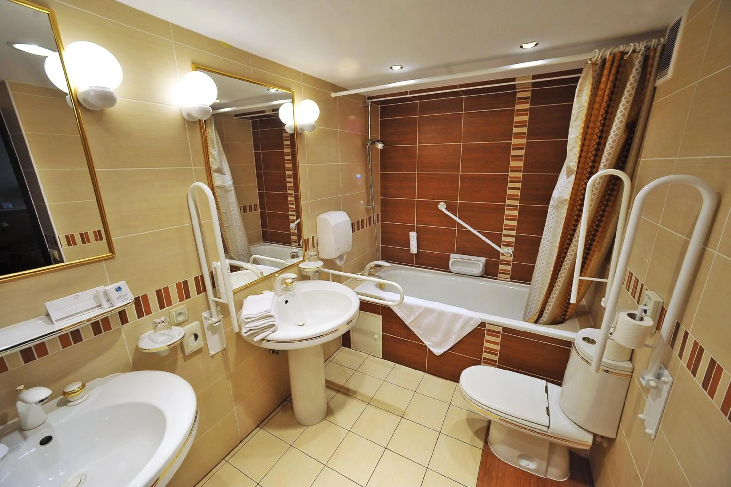 Bathroom in Hotel Sport