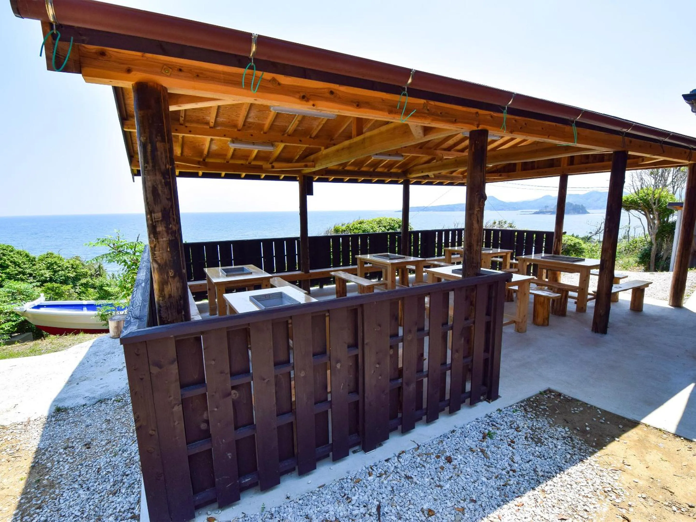 Patio in Tonosaki Bungalow & BBQ