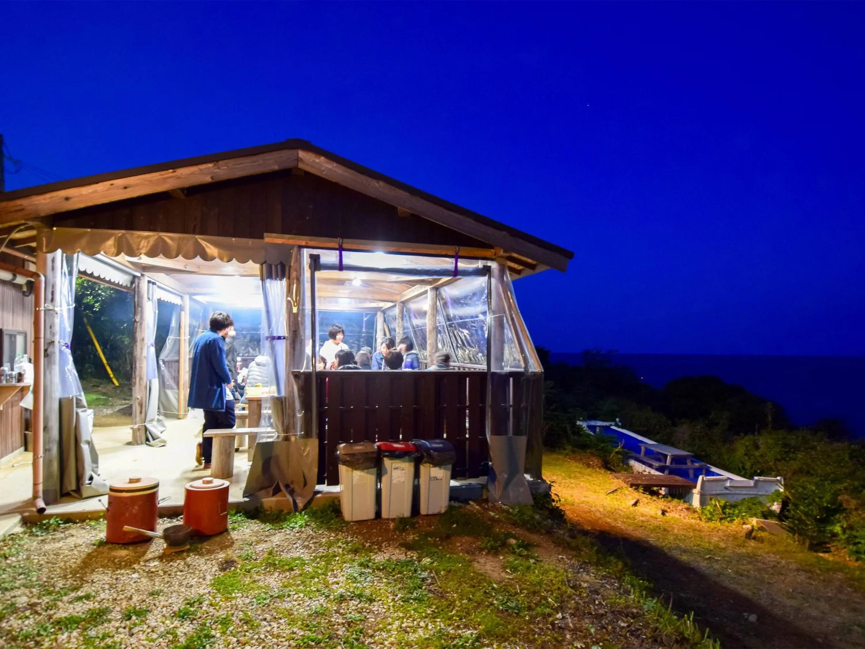 Patio in Tonosaki Bungalow & BBQ
