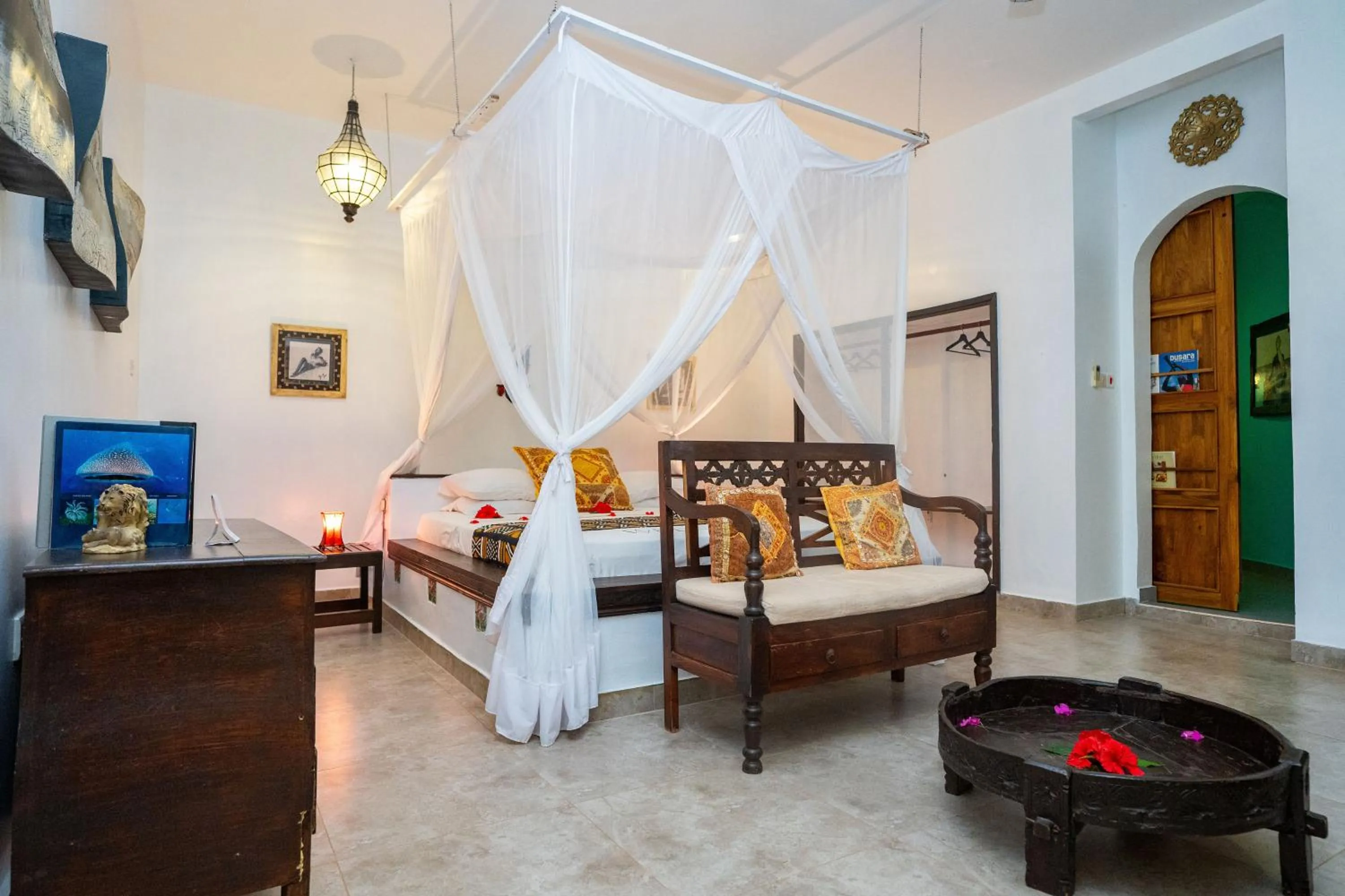 Bed in Jafferji Beach Retreat