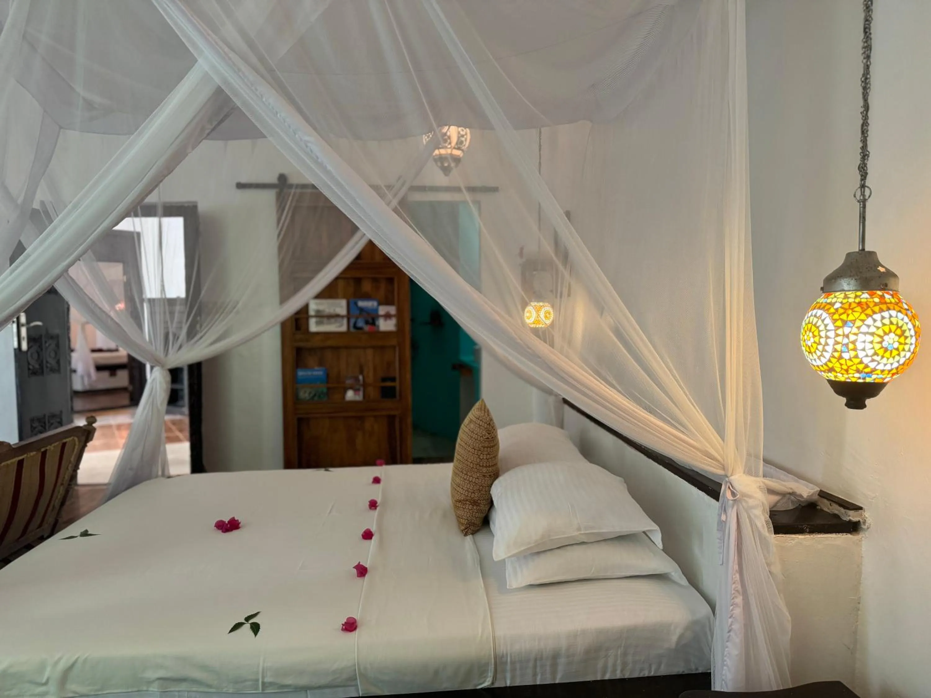 Bed in Jafferji Beach Retreat