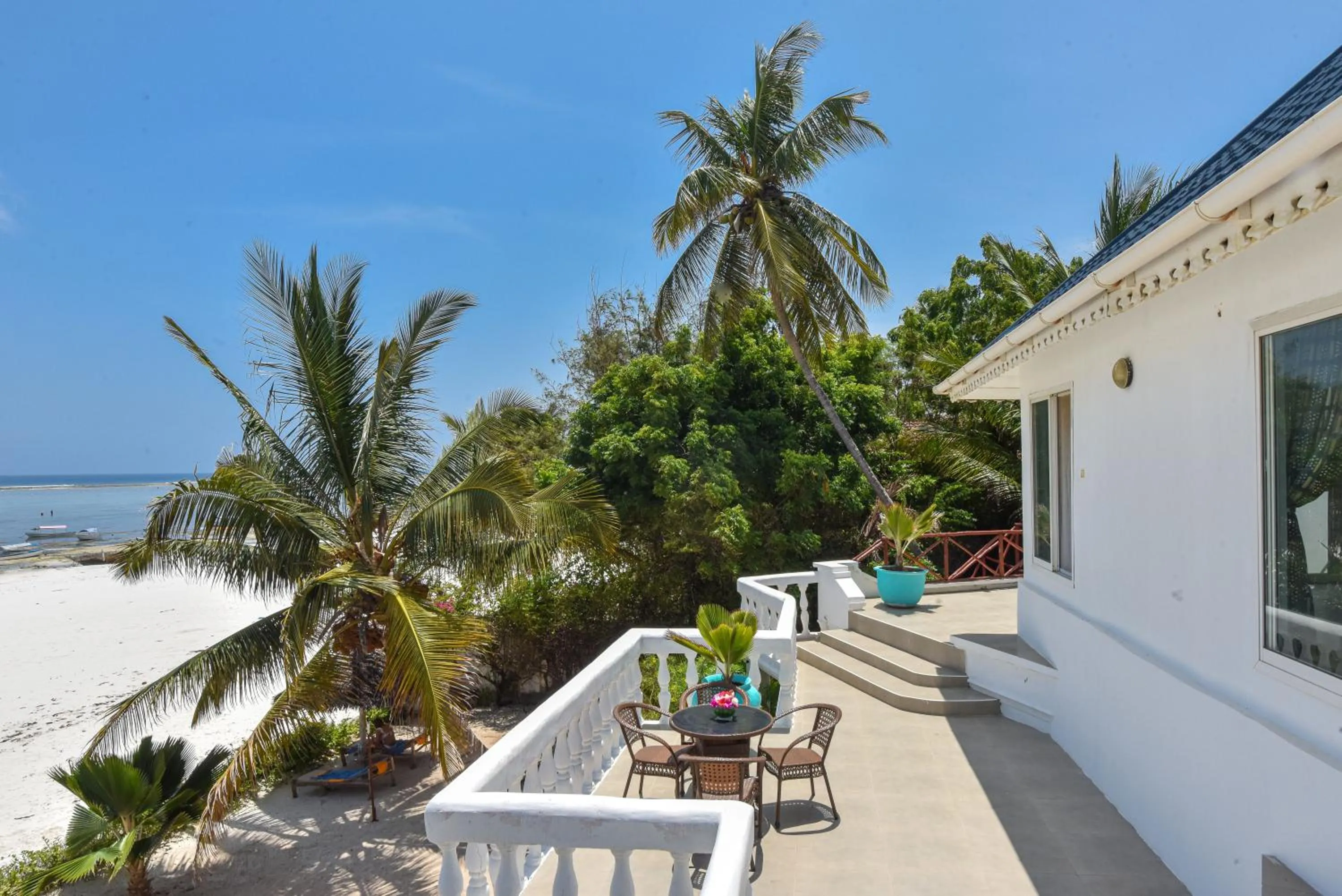 Balcony/Terrace in Jafferji Beach Retreat