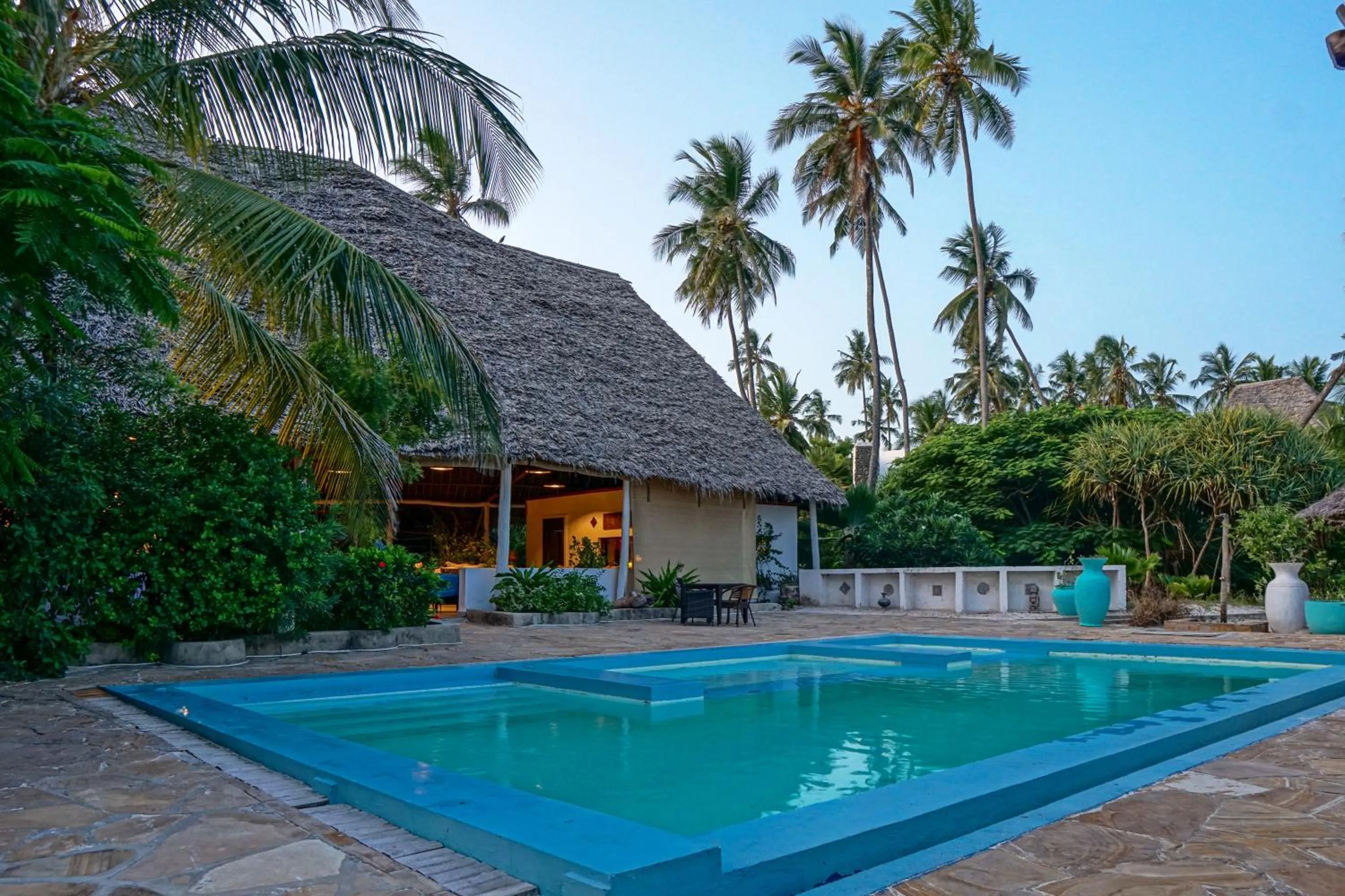 Swimming pool in Jafferji Beach Retreat
