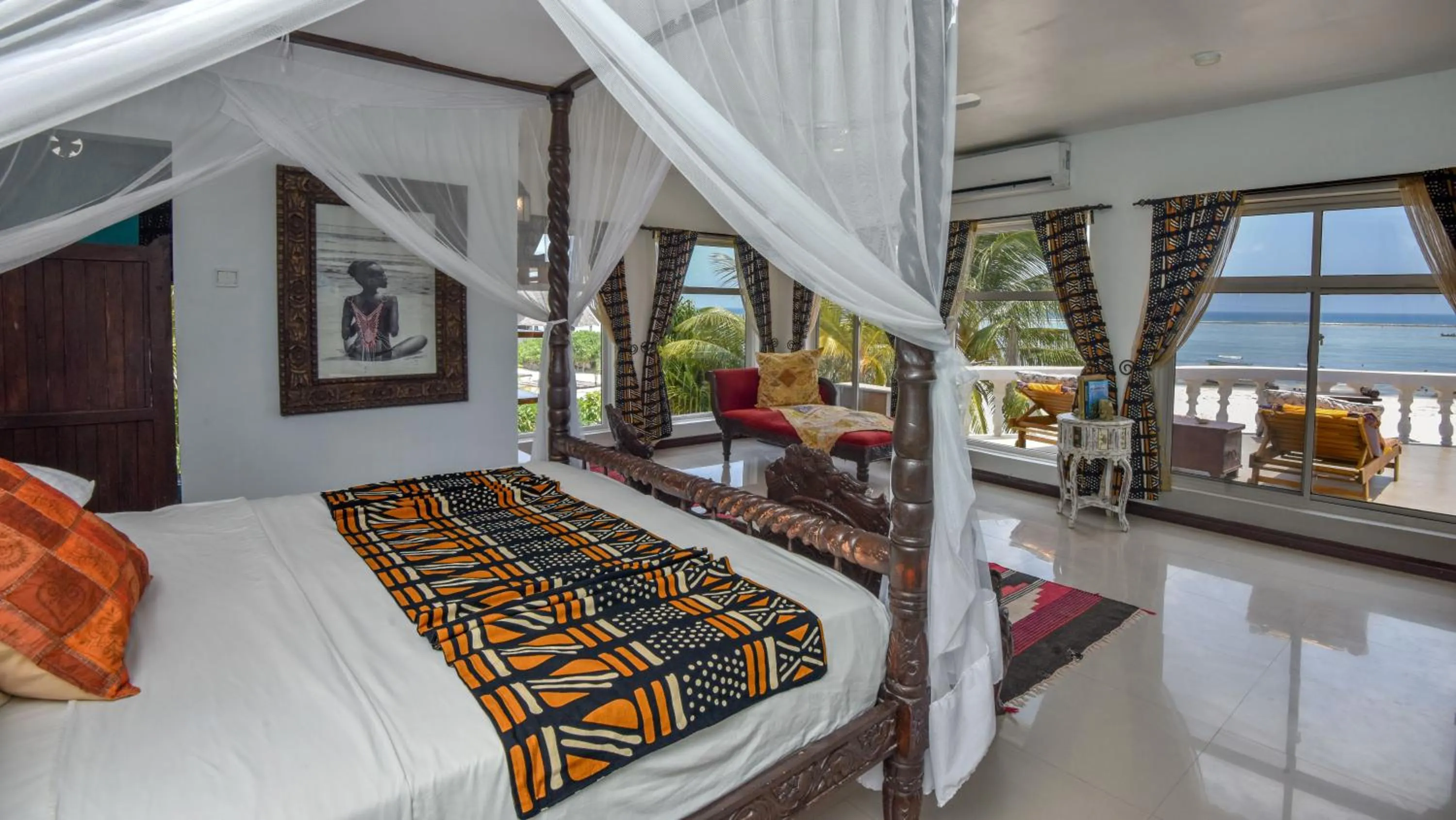 Photo of the whole room, Bed in Jafferji Beach Retreat