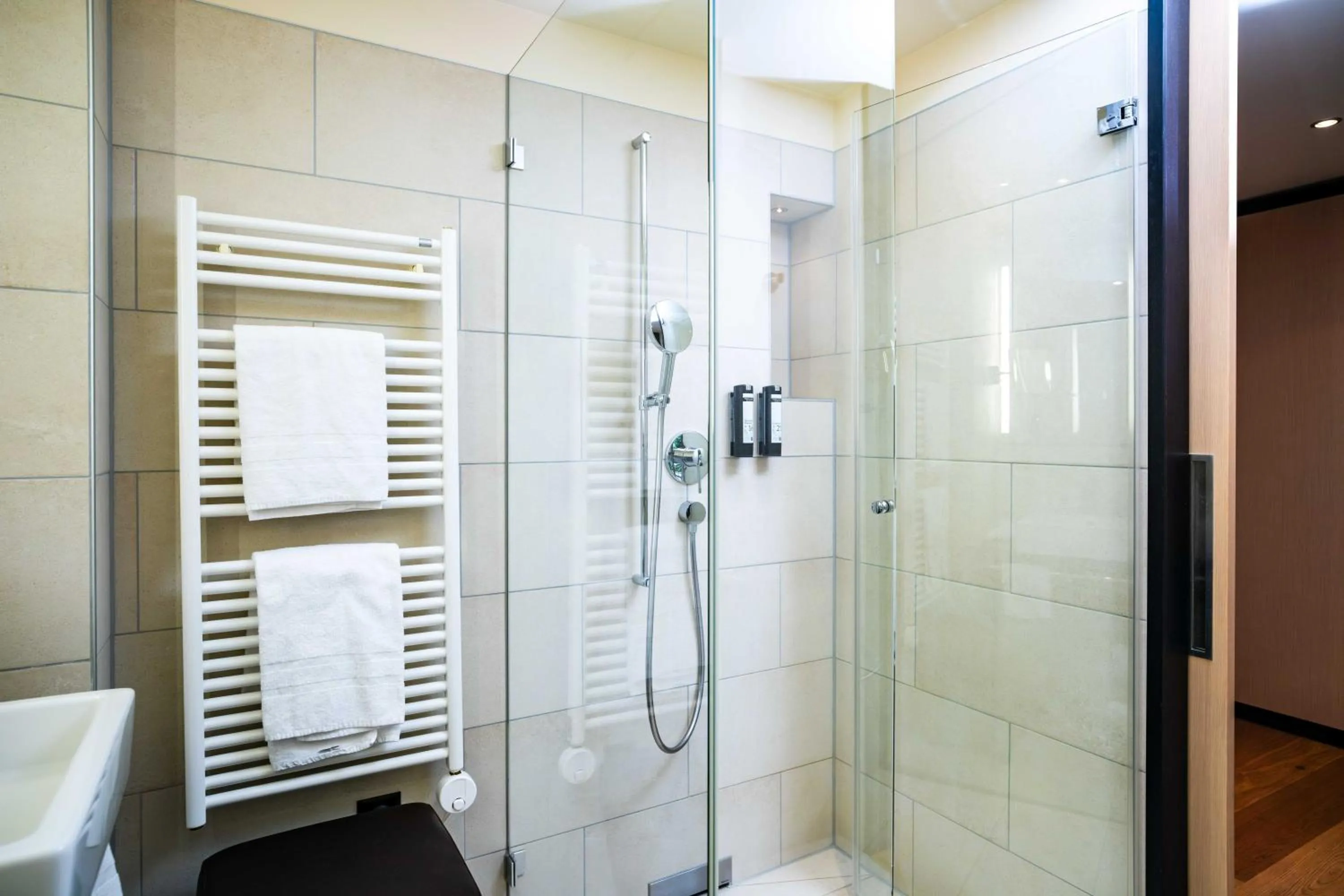 Shower in Hotel Seepark Thun