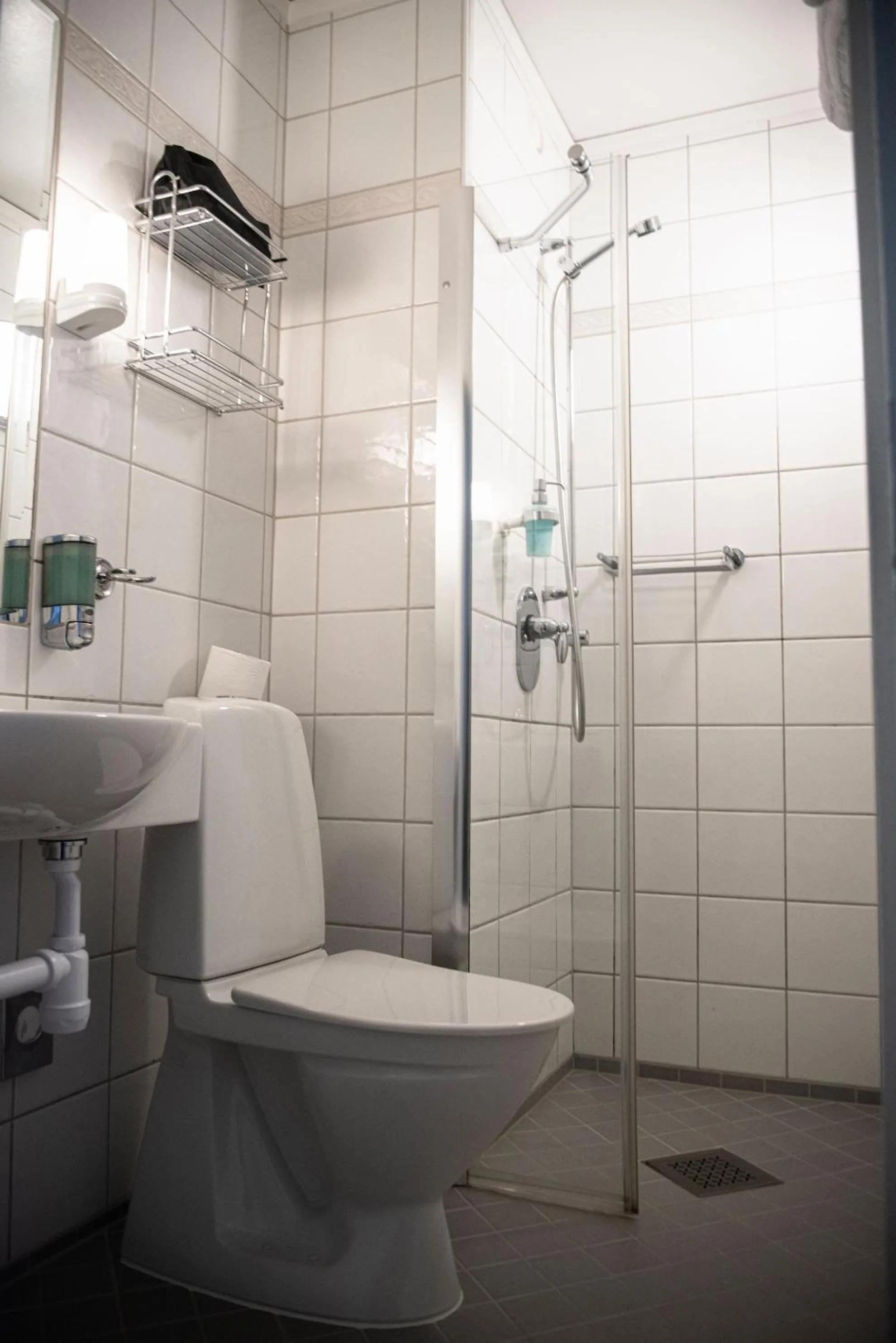 Shower in Hotel Tanum Gestgifveri