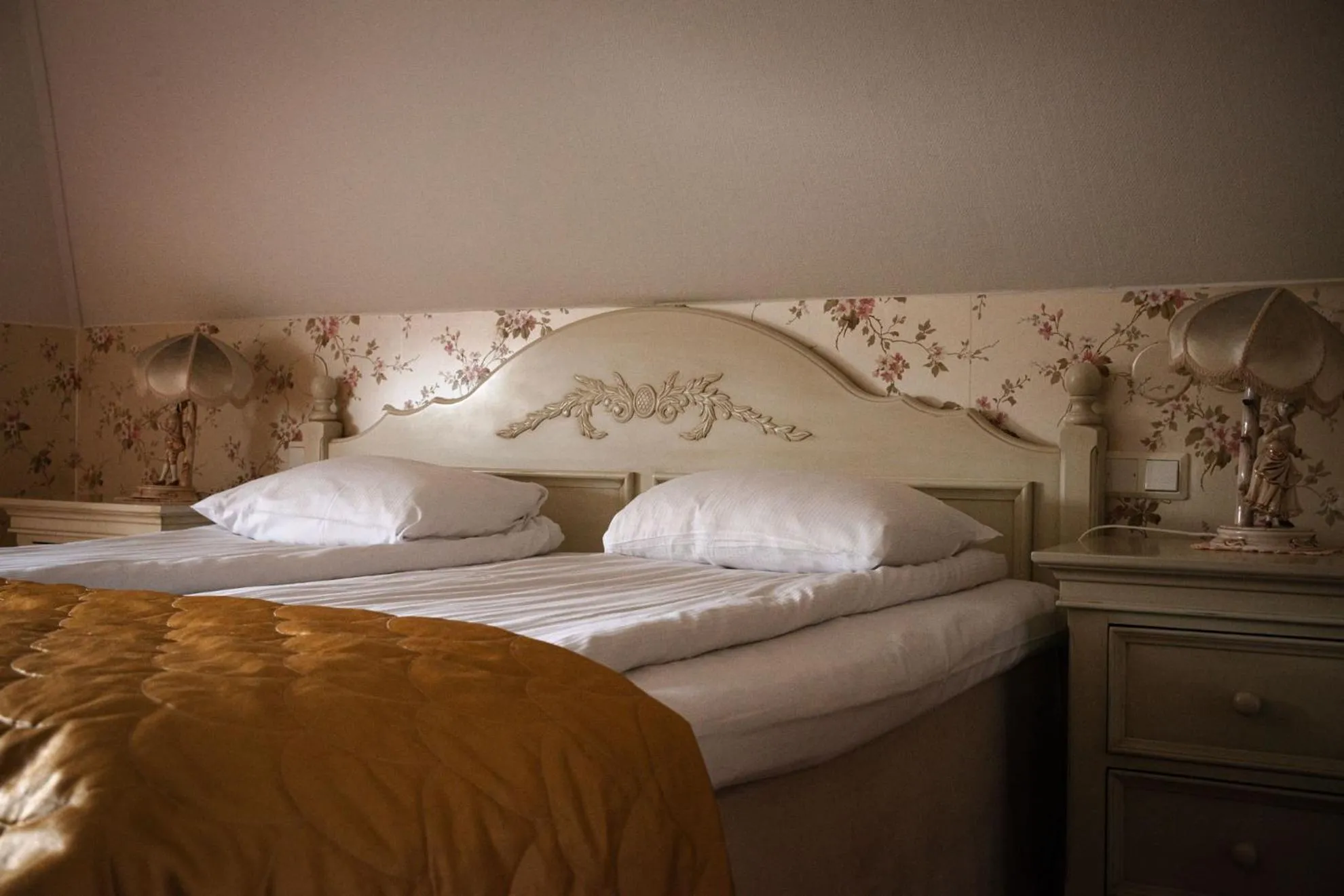Bed in Hotel Tanum Gestgifveri