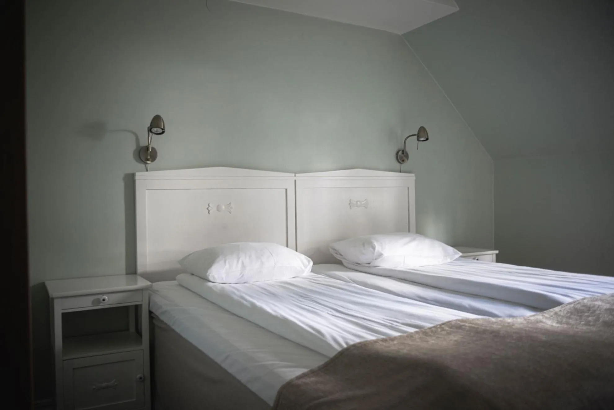 Bed in Hotel Tanum Gestgifveri