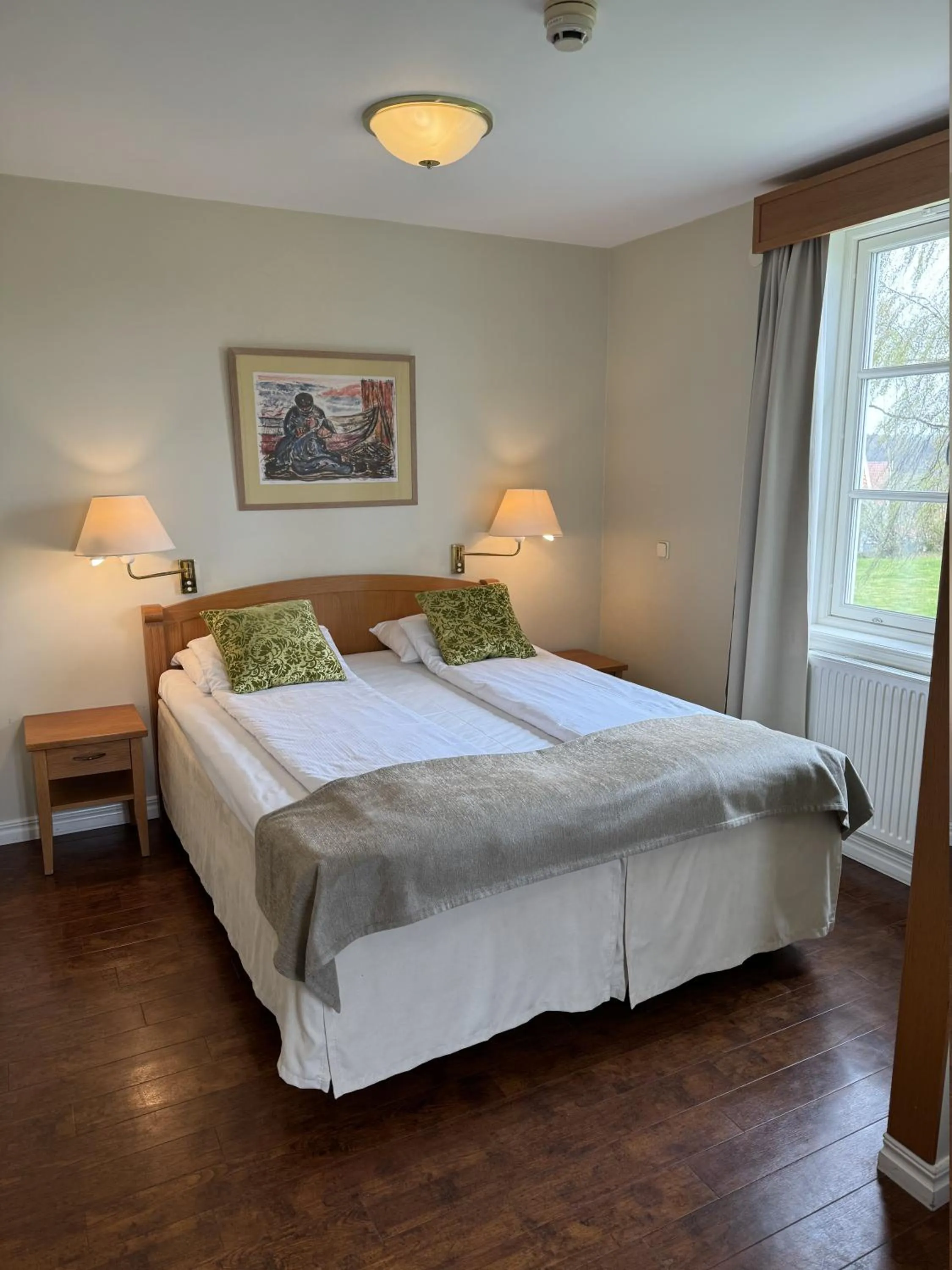 Bed in Hotel Tanum Gestgifveri