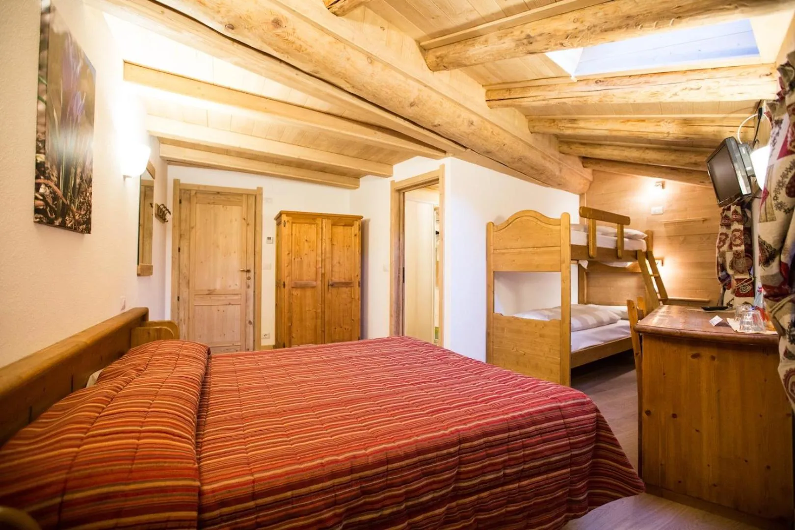 Bedroom, Bed in Hotel Restaurant La Barme