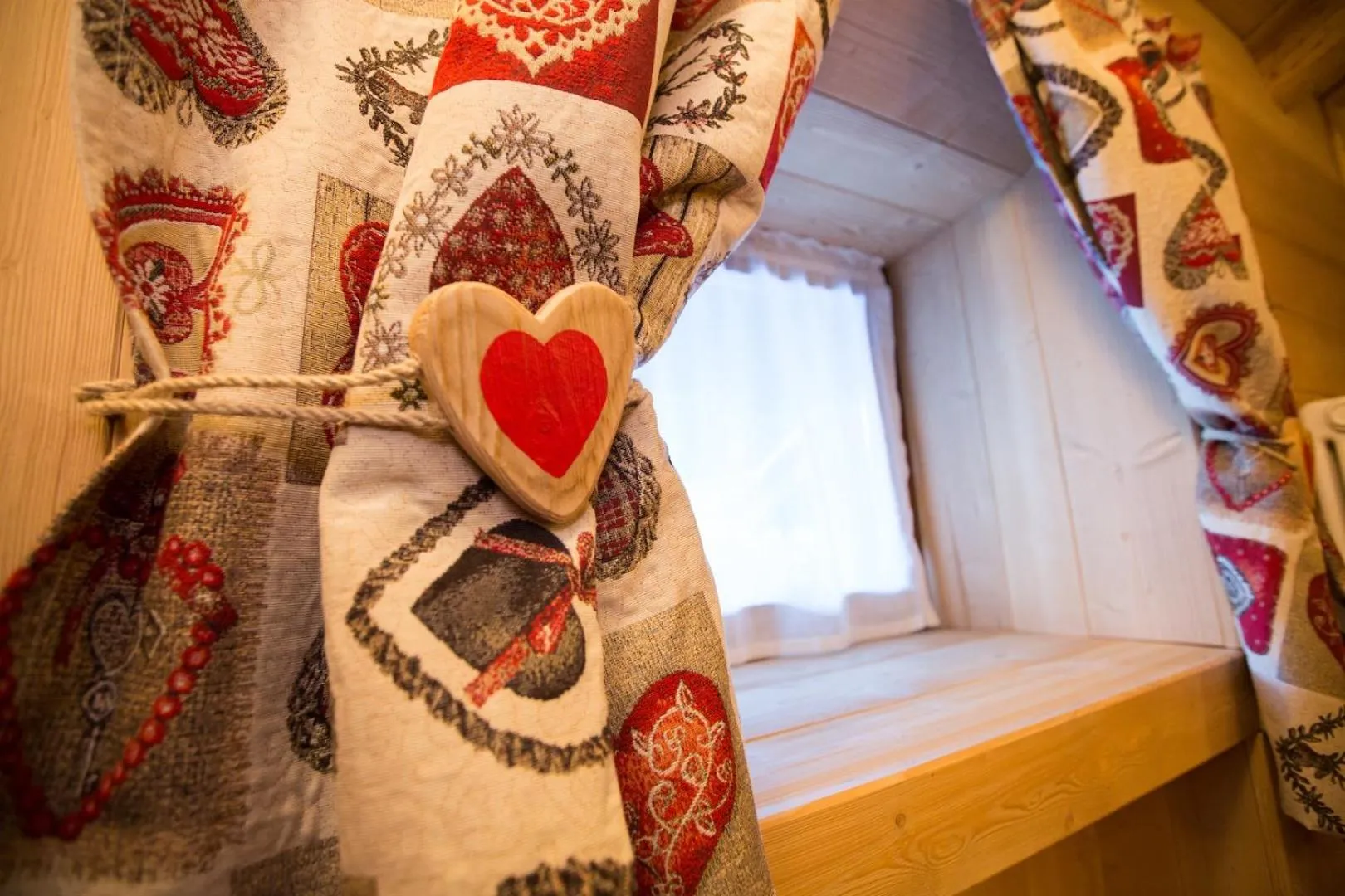 Decorative detail, Bed in Hotel Restaurant La Barme
