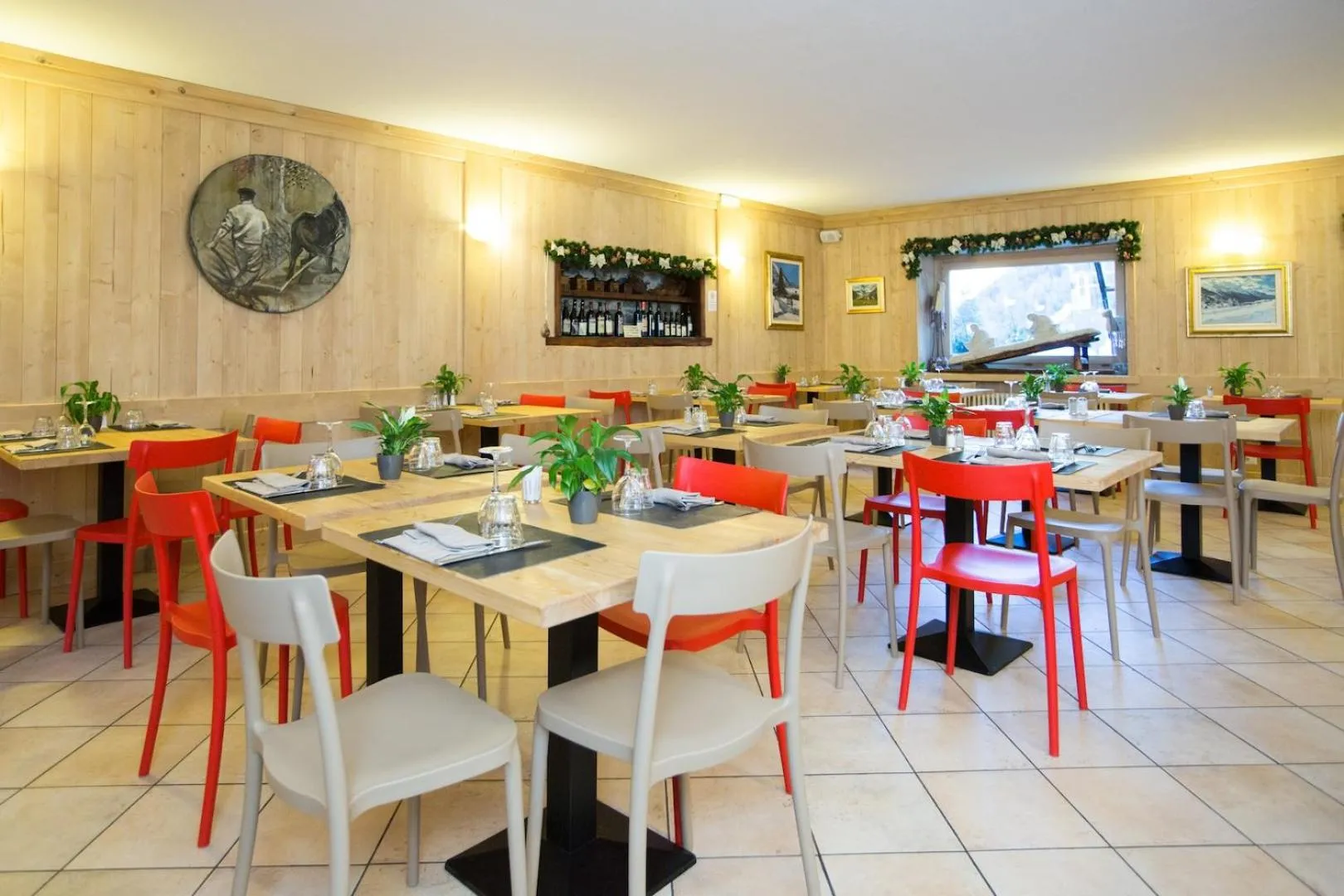 Lunch in Hotel Restaurant La Barme