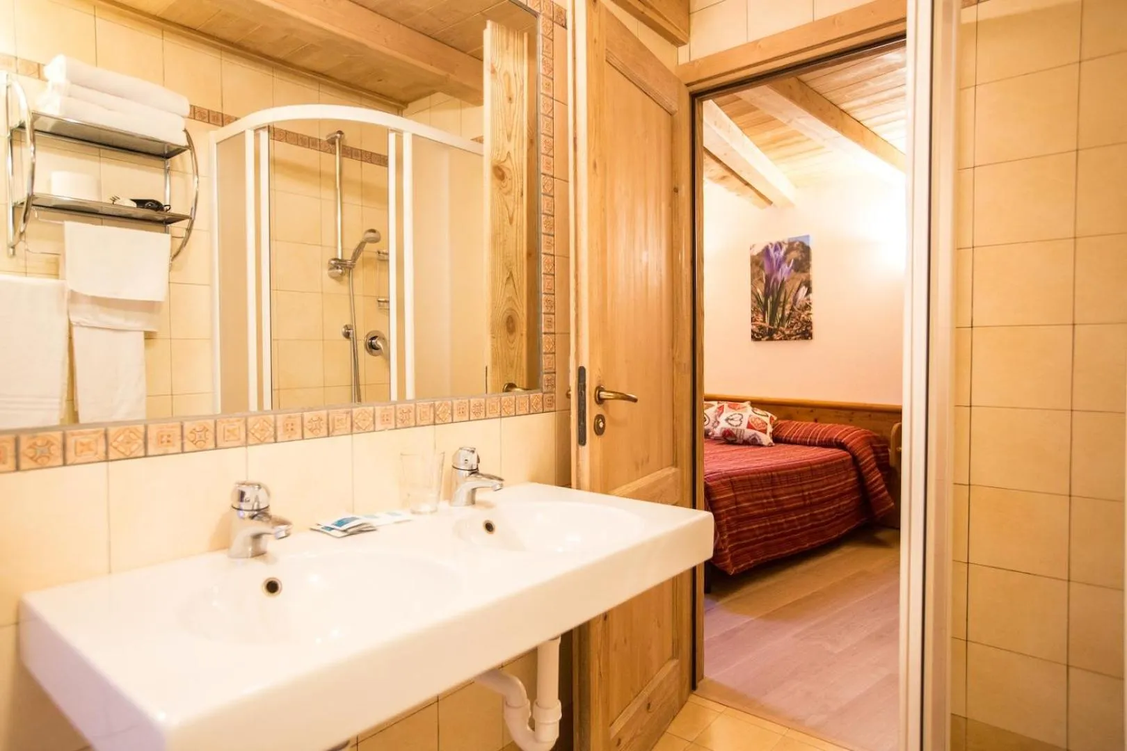 Bathroom in Hotel Restaurant La Barme