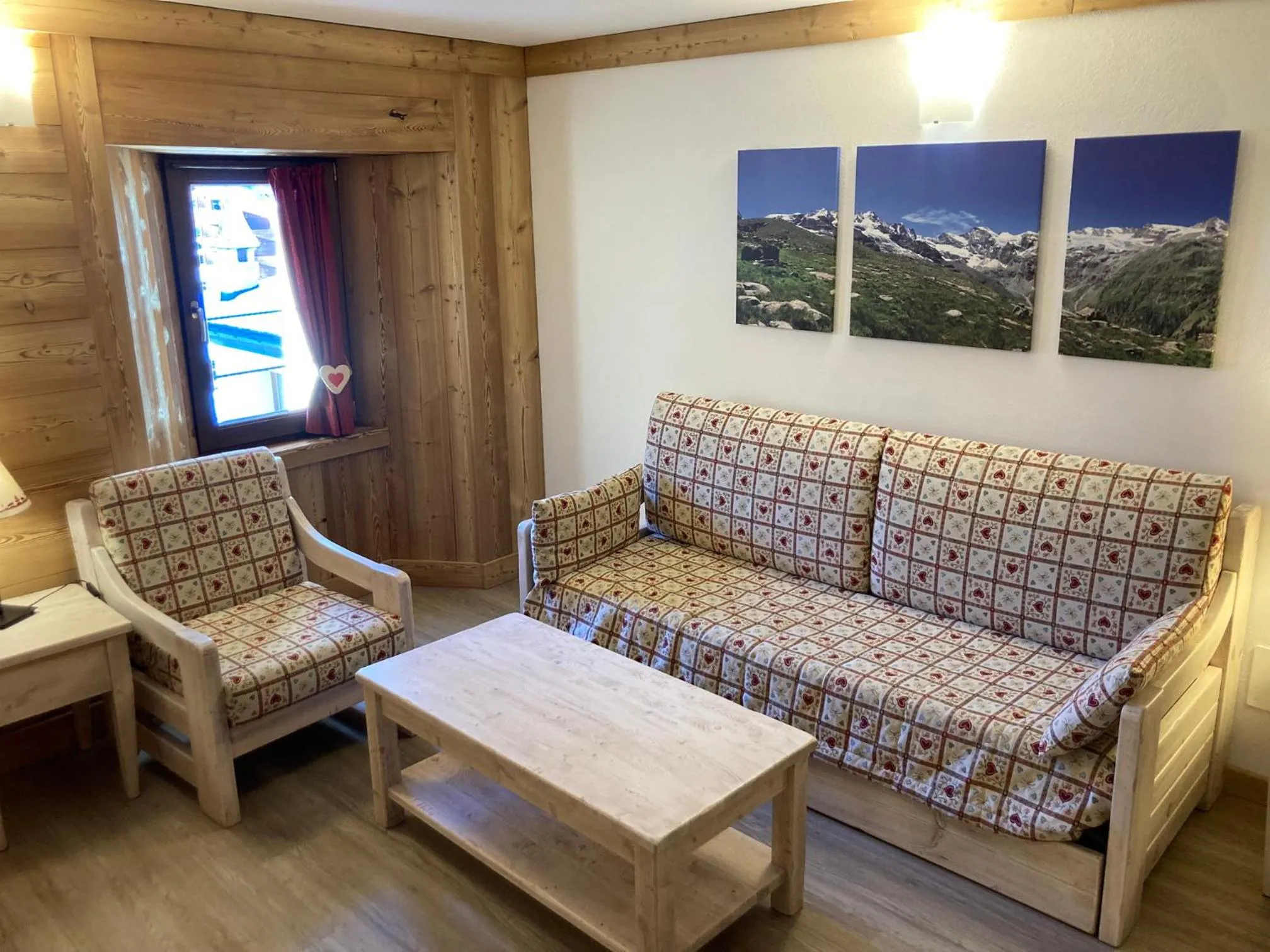 Living room in Résidence Château Royal