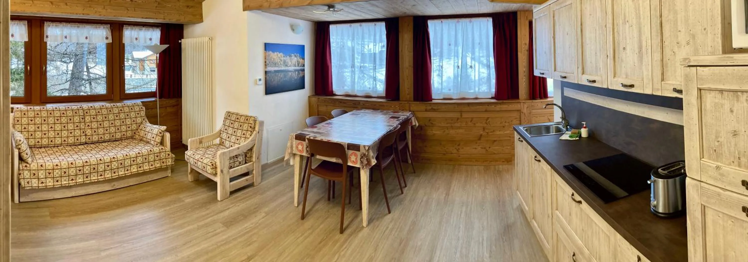 Living room in Résidence Château Royal