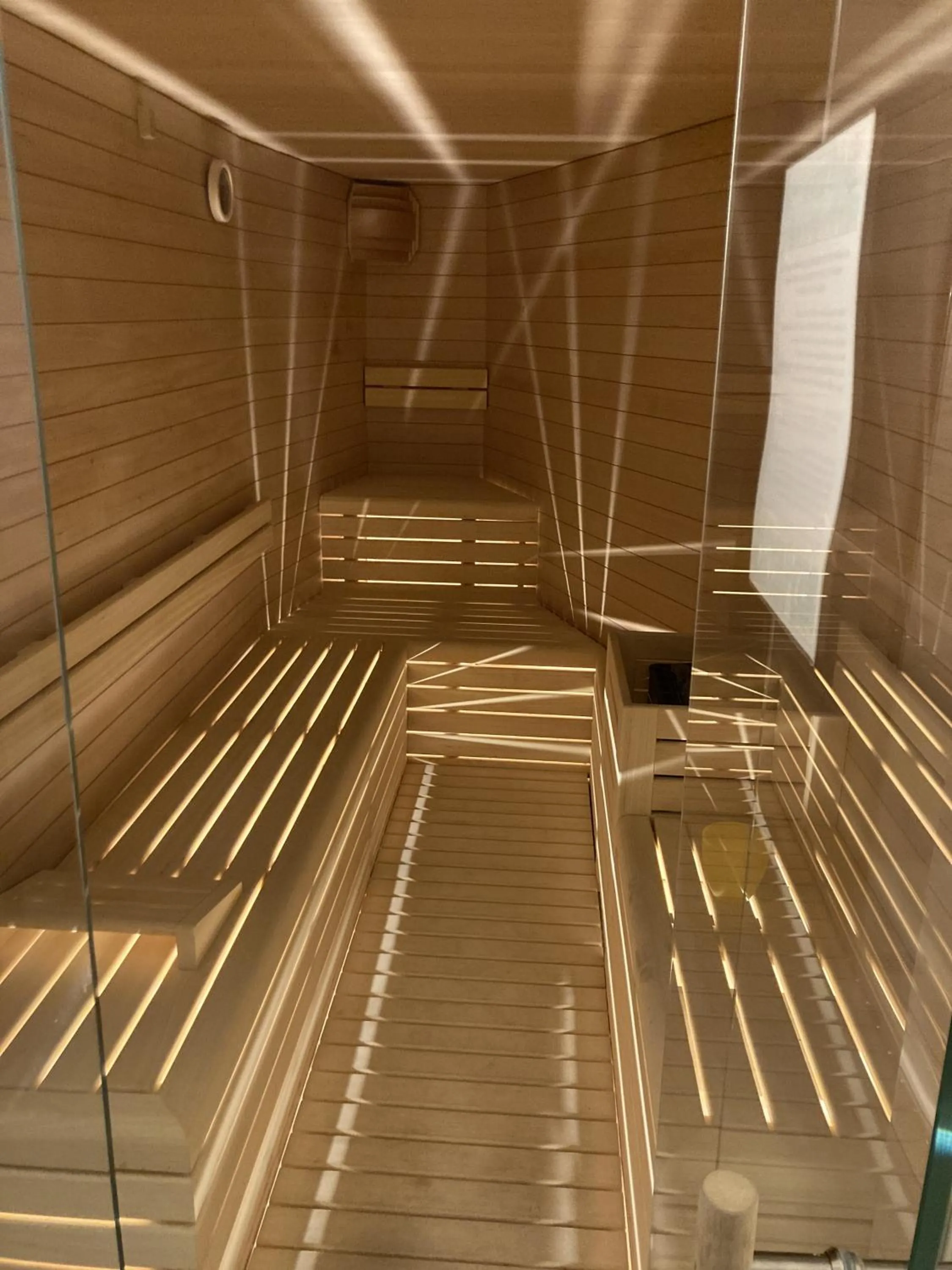 Sauna in Résidence Château Royal