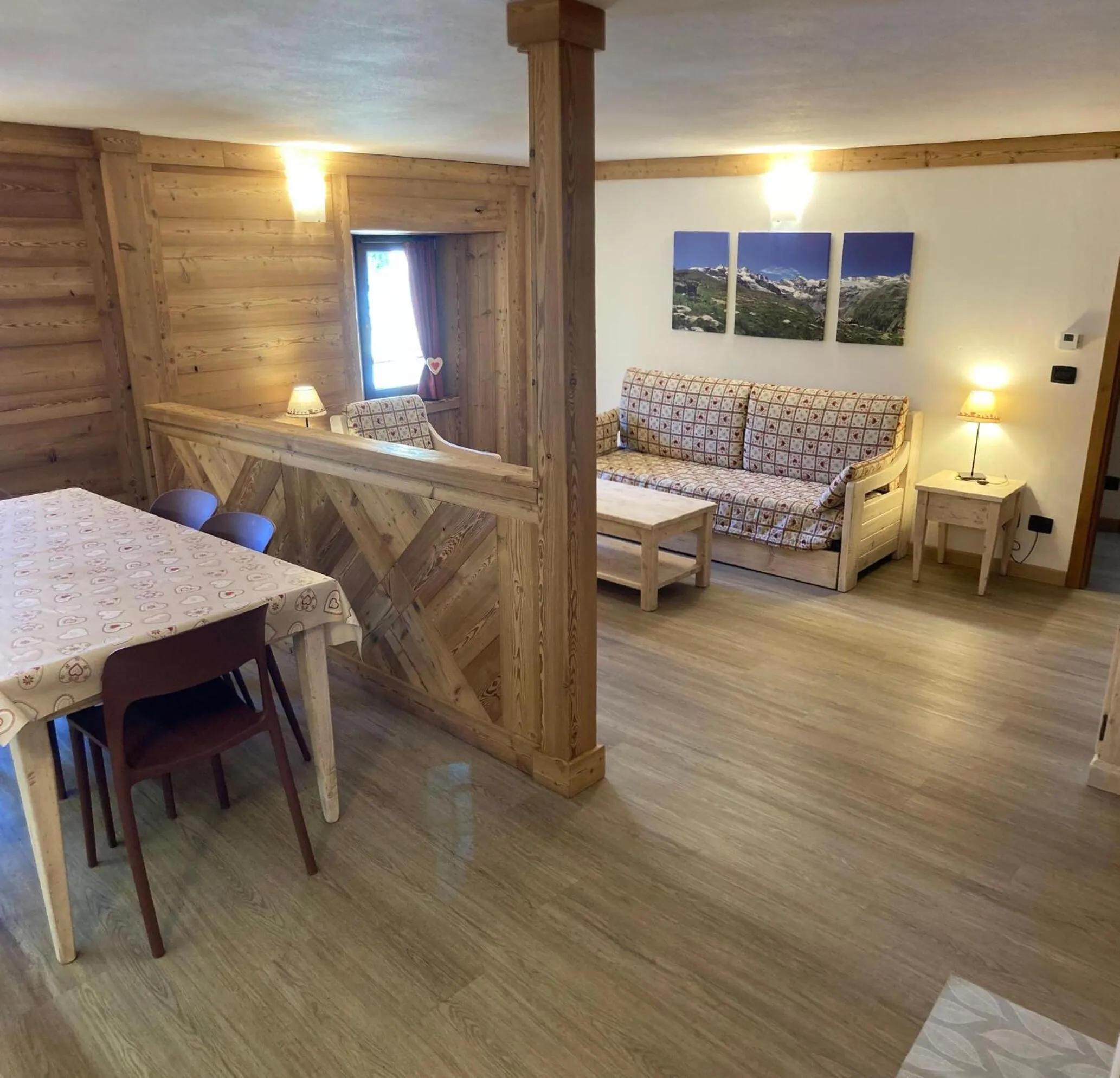 Living room in Résidence Château Royal