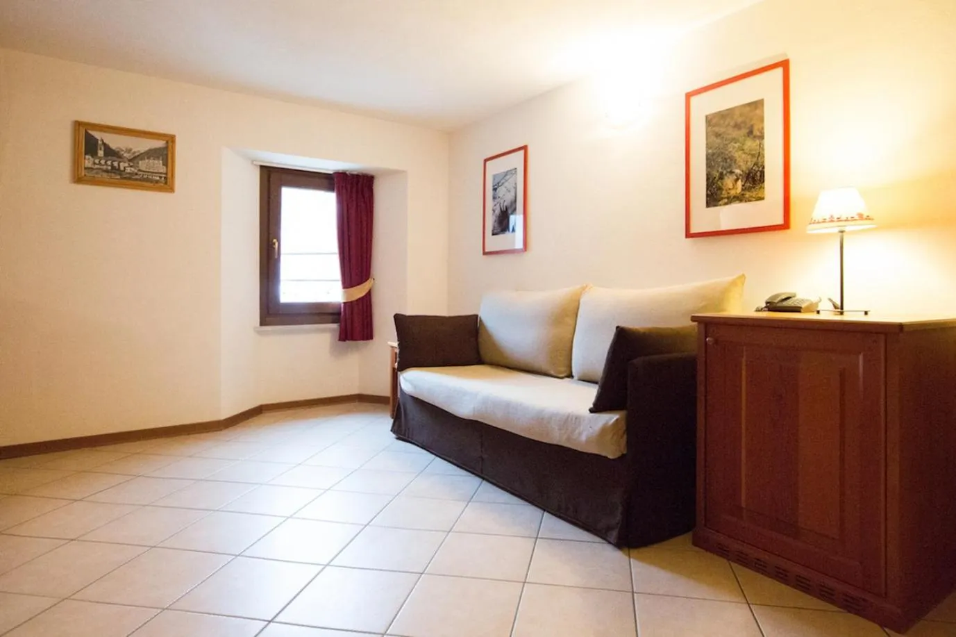 Living room in Résidence Château Royal