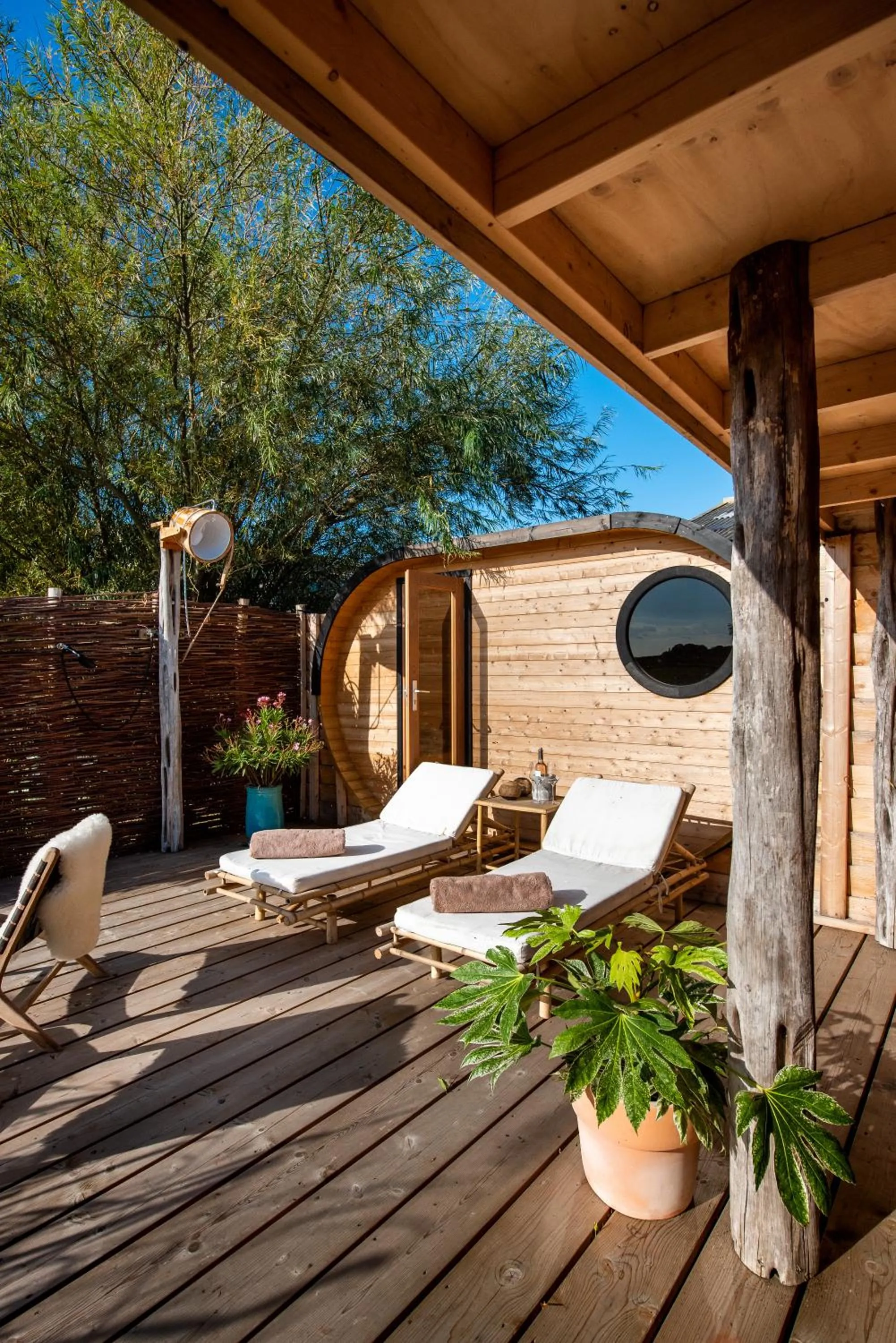 Patio in Boutique hotel Villa Oldenhoff