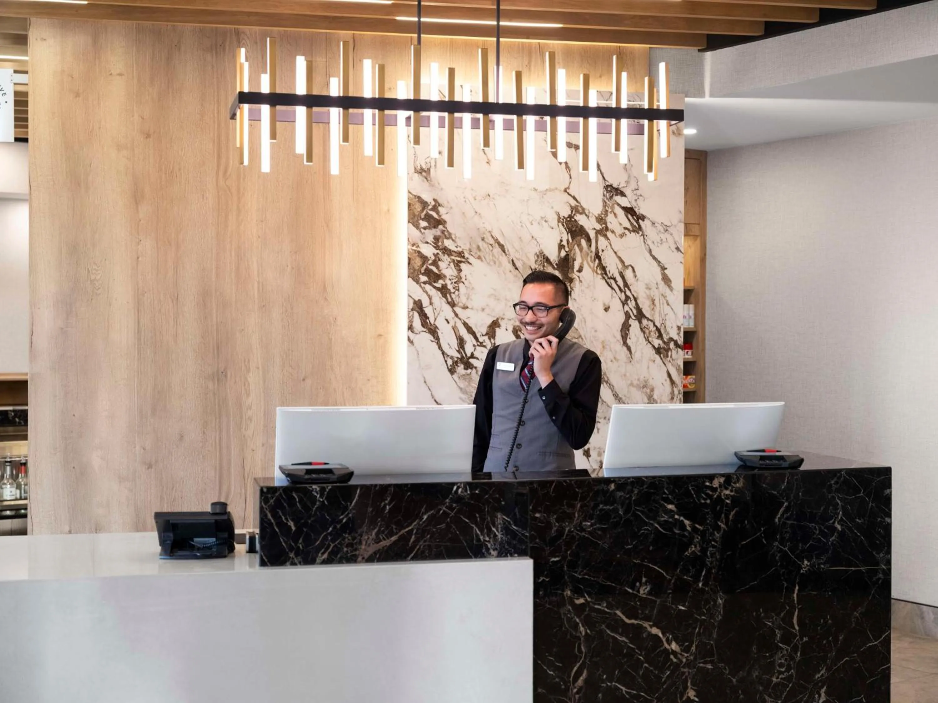 Lobby or reception in Hyatt Place Kansas City/Overland Park/Metcalf