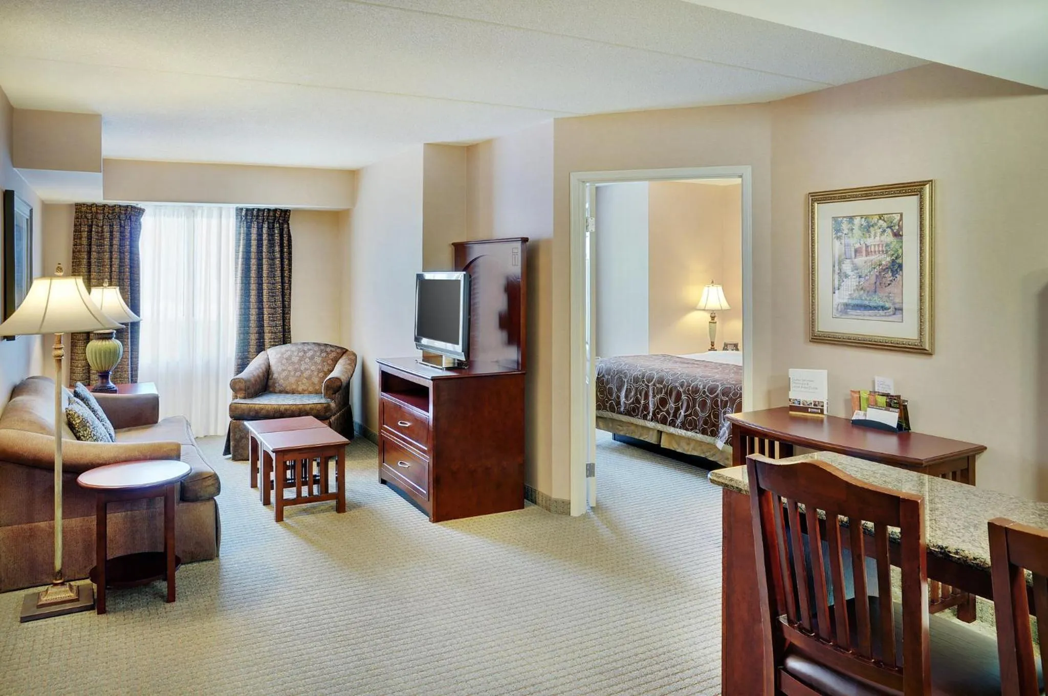 Photo of the whole room, Bed in Staybridge Suites Oakville Burlington by IHG