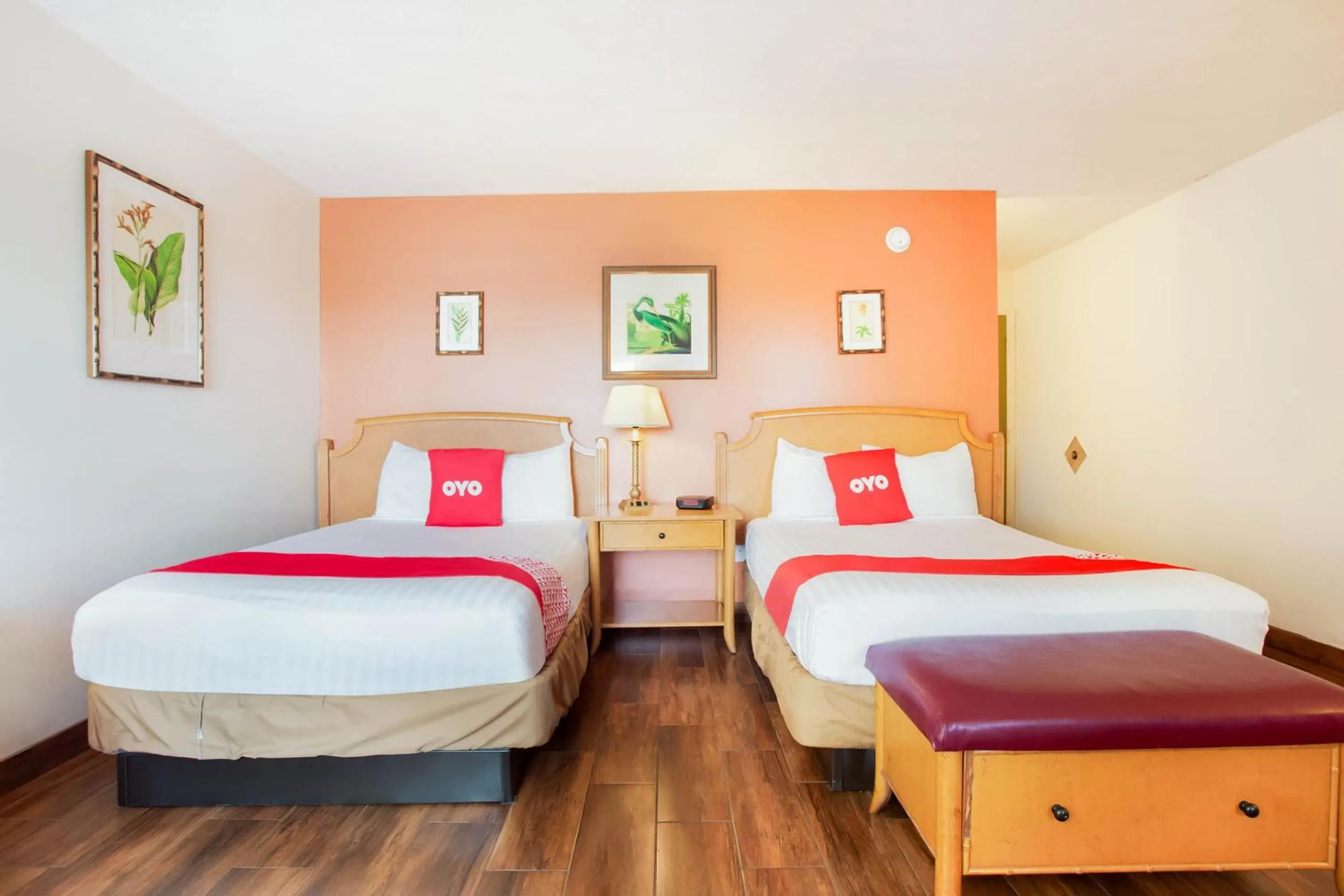 Bedroom, Bed in OYO Waterfront Hotel- Cape Coral Fort Myers, FL