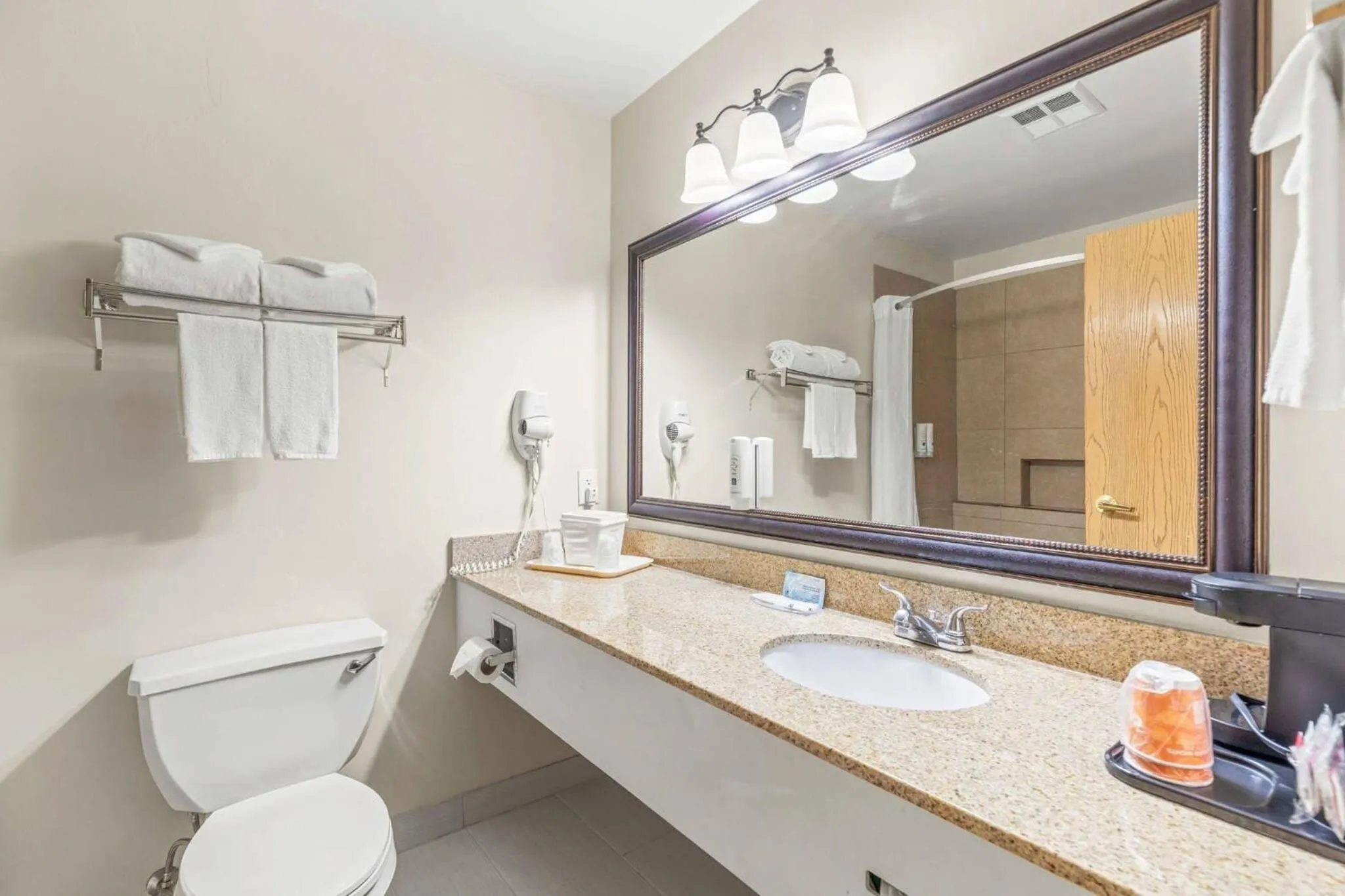 Bedroom in Quality Inn & Suites On The River