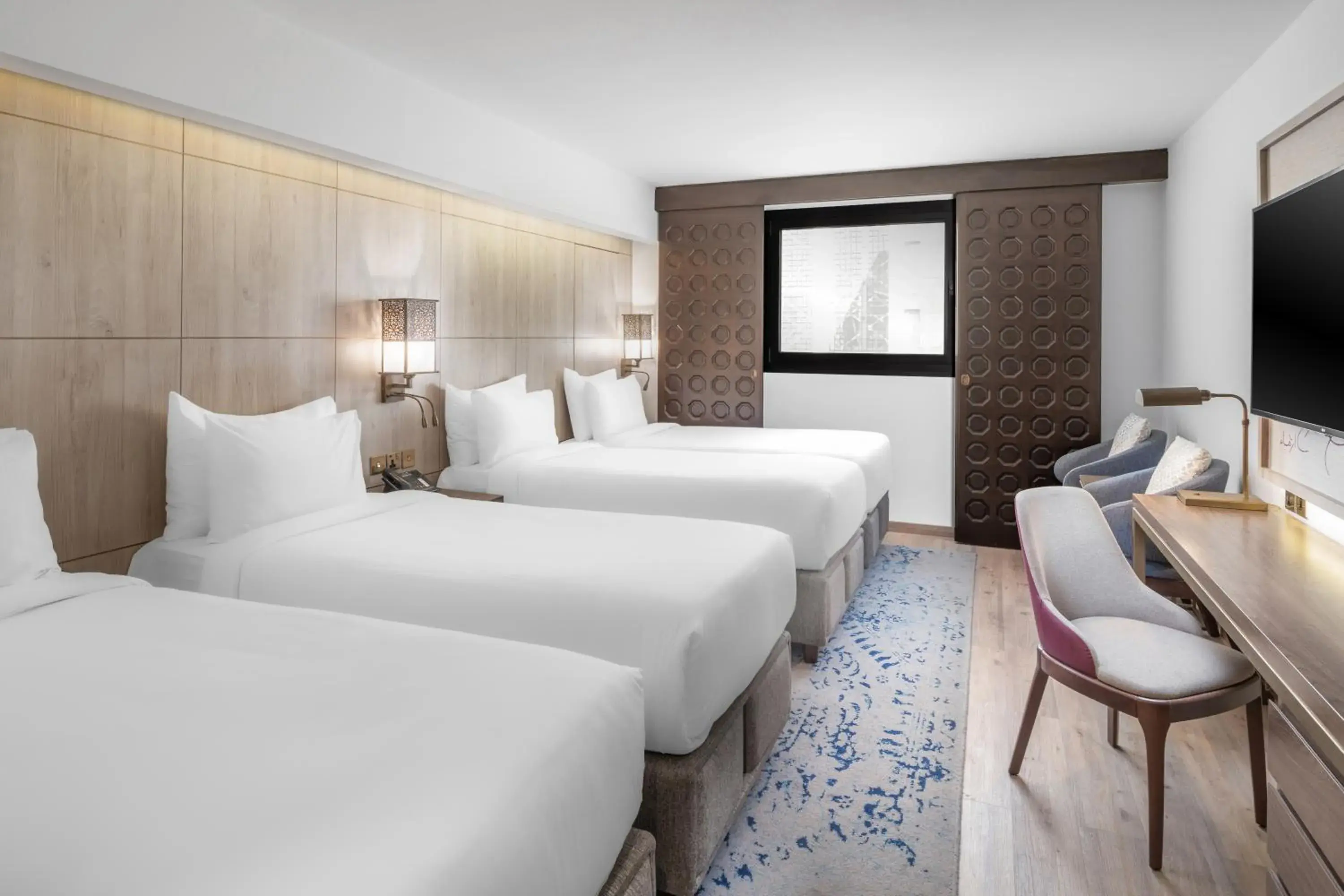 Superior Quadruple Room in Makarem Ajyad Makkah Hotel Superior Quadruple Room in Makarem Ajyad Makkah Hotel