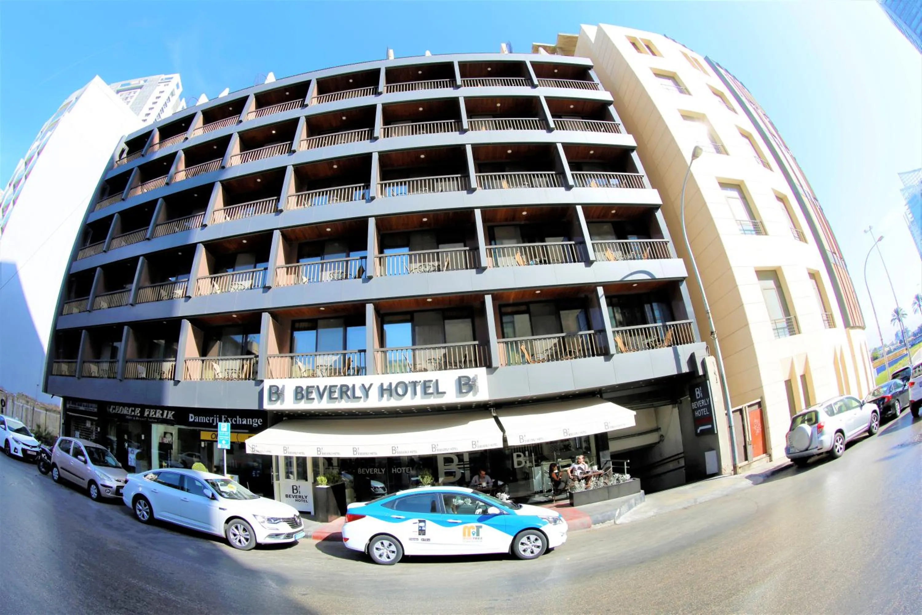 Property building in Beverly Hotel Beirut