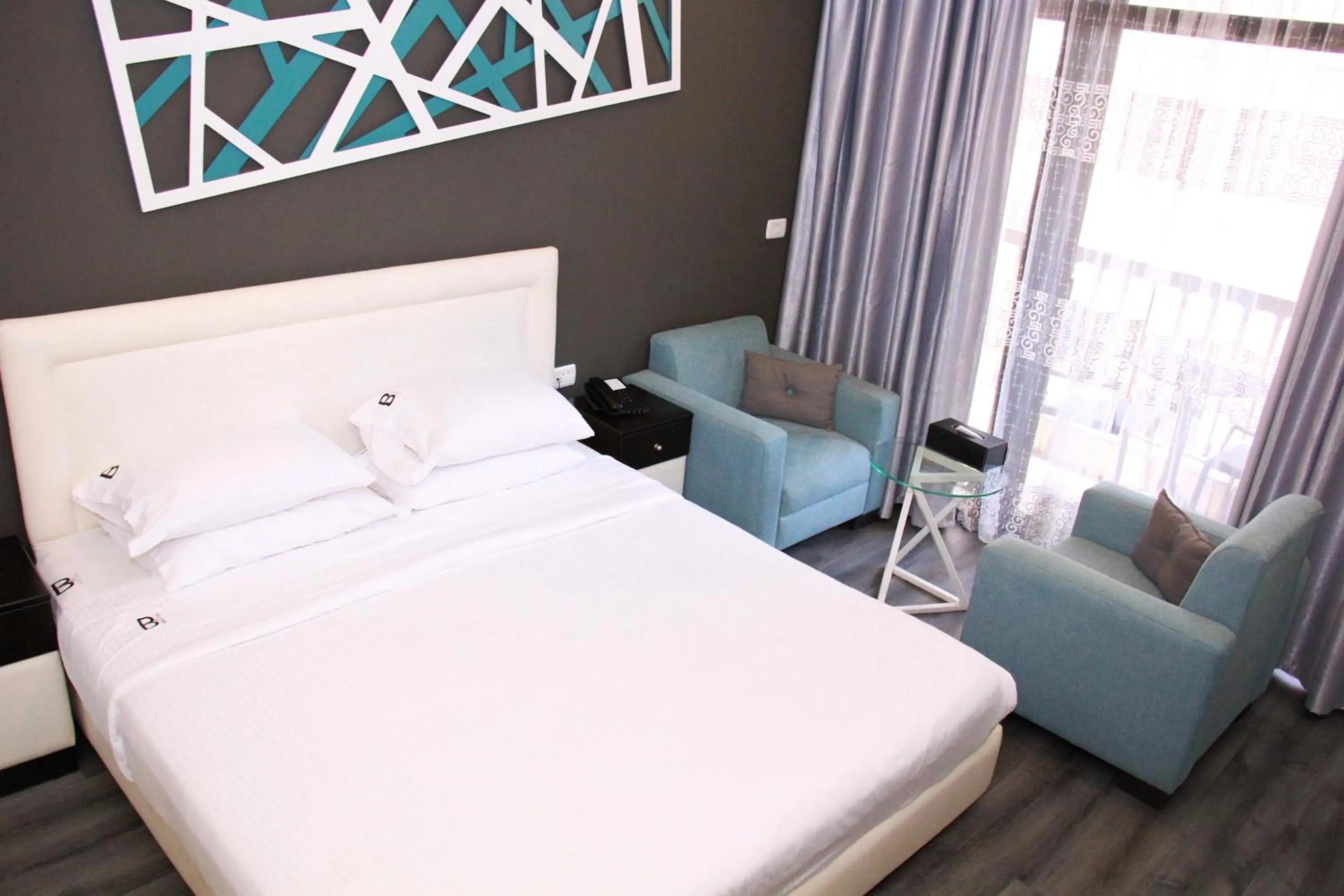 Photo of the whole room, Bed in Beverly Hotel Beirut