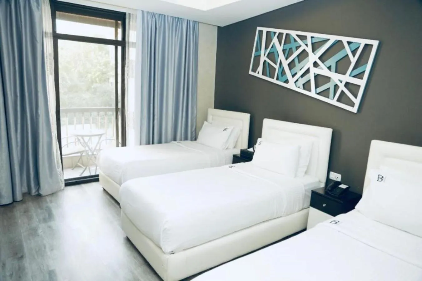 Bedroom, Bed in Beverly Hotel Beirut