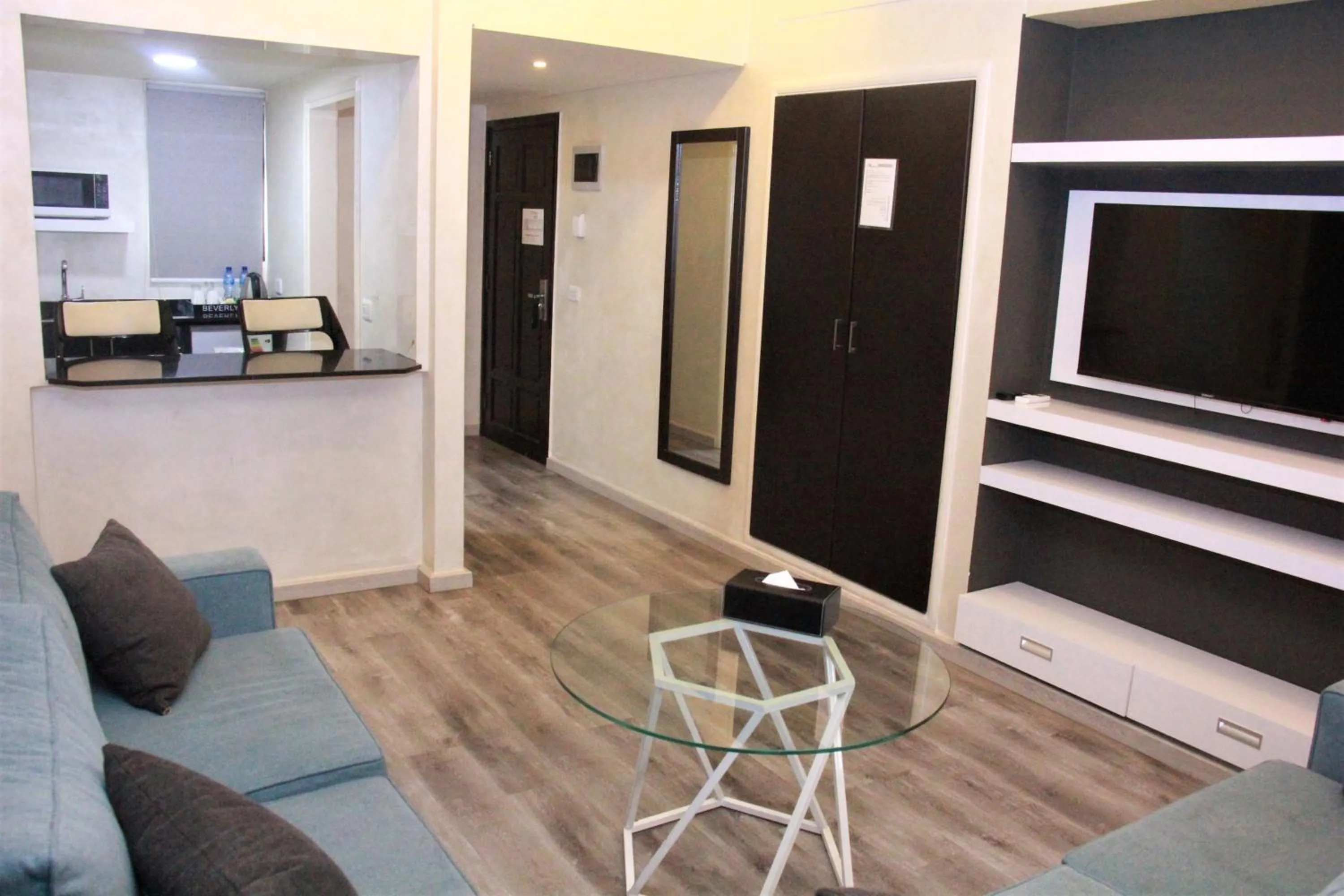 Kitchen or kitchenette in Beverly Hotel Beirut