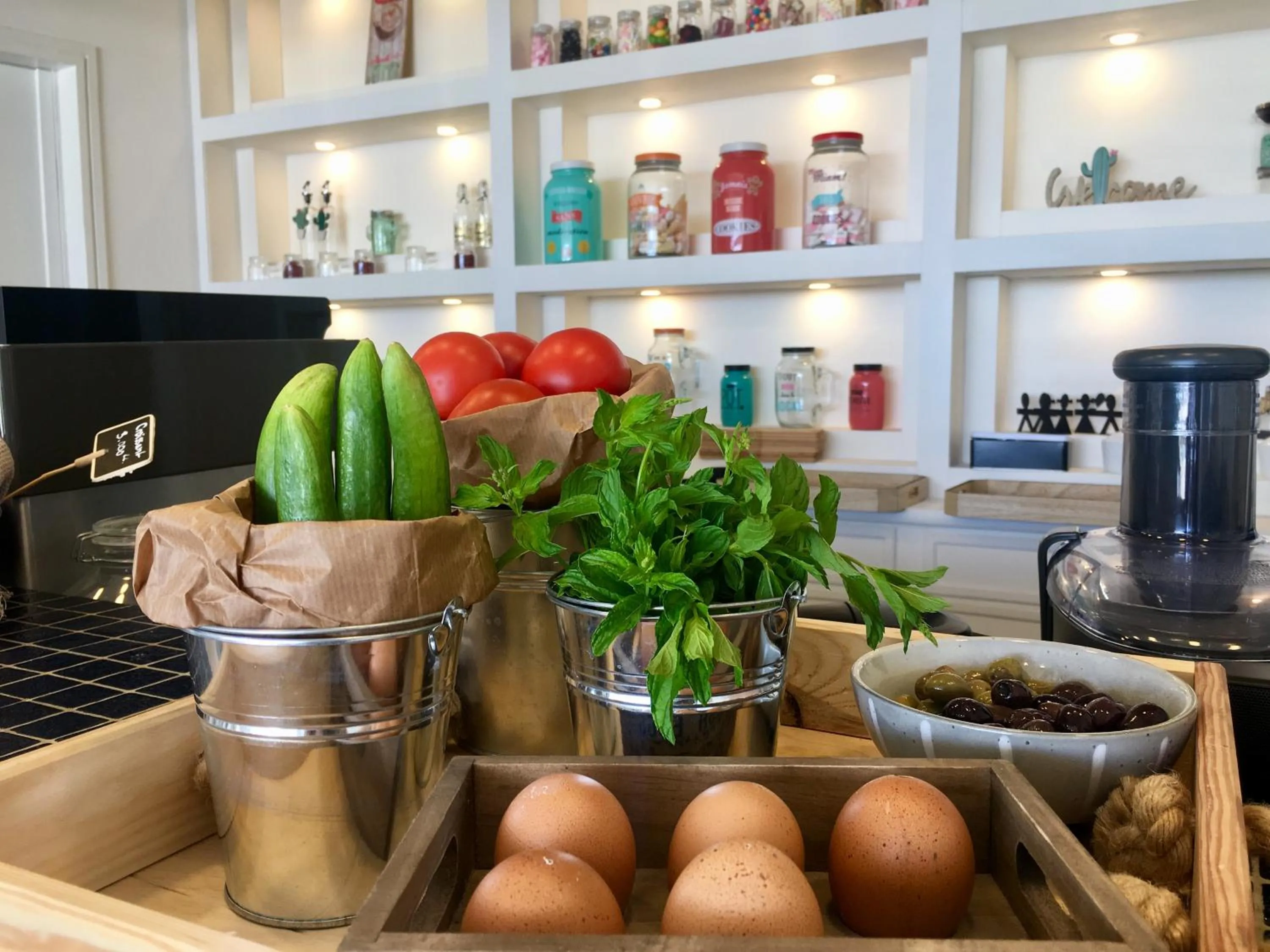 Food and drinks in St Paul Resort