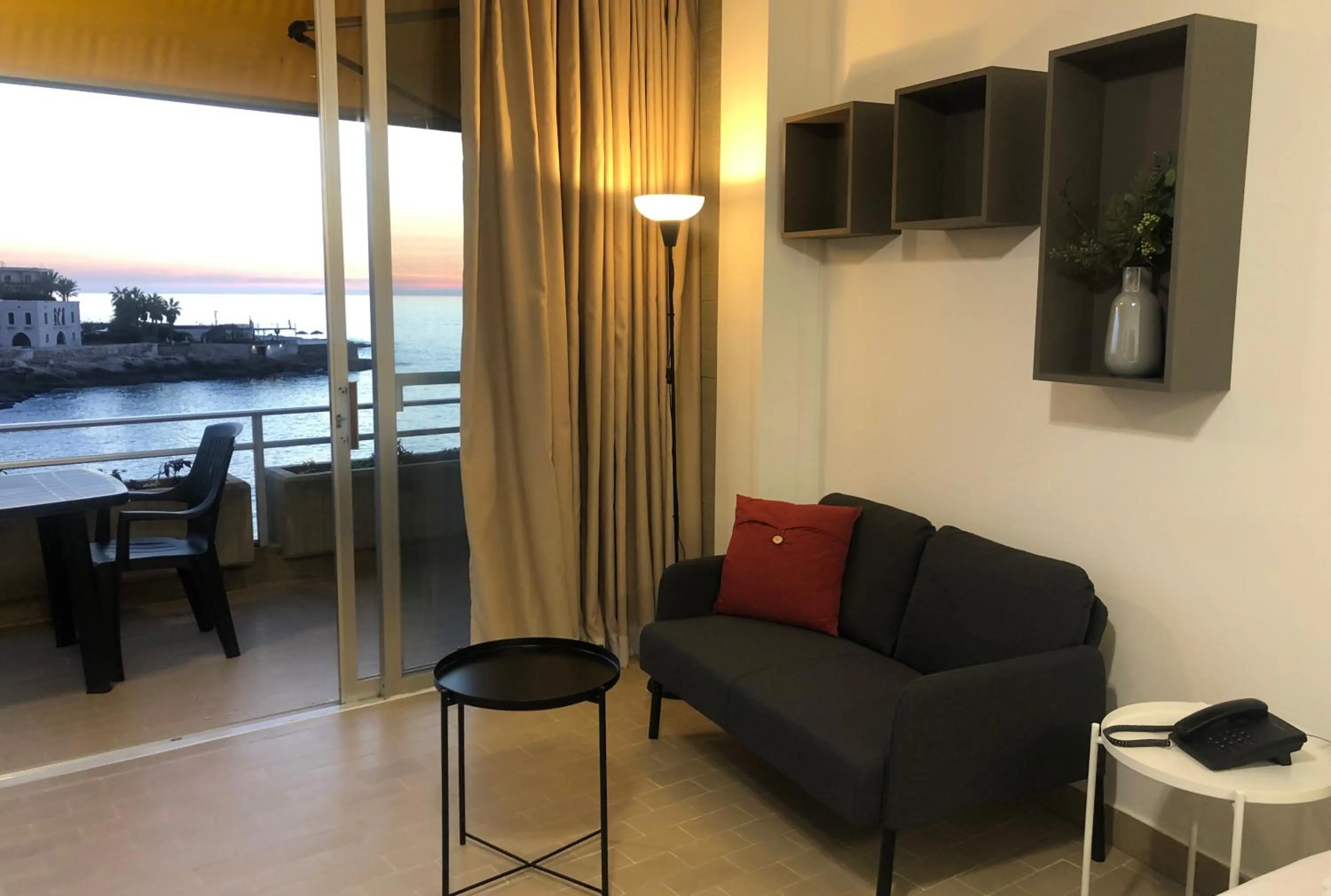 Seating area in St Paul Resort