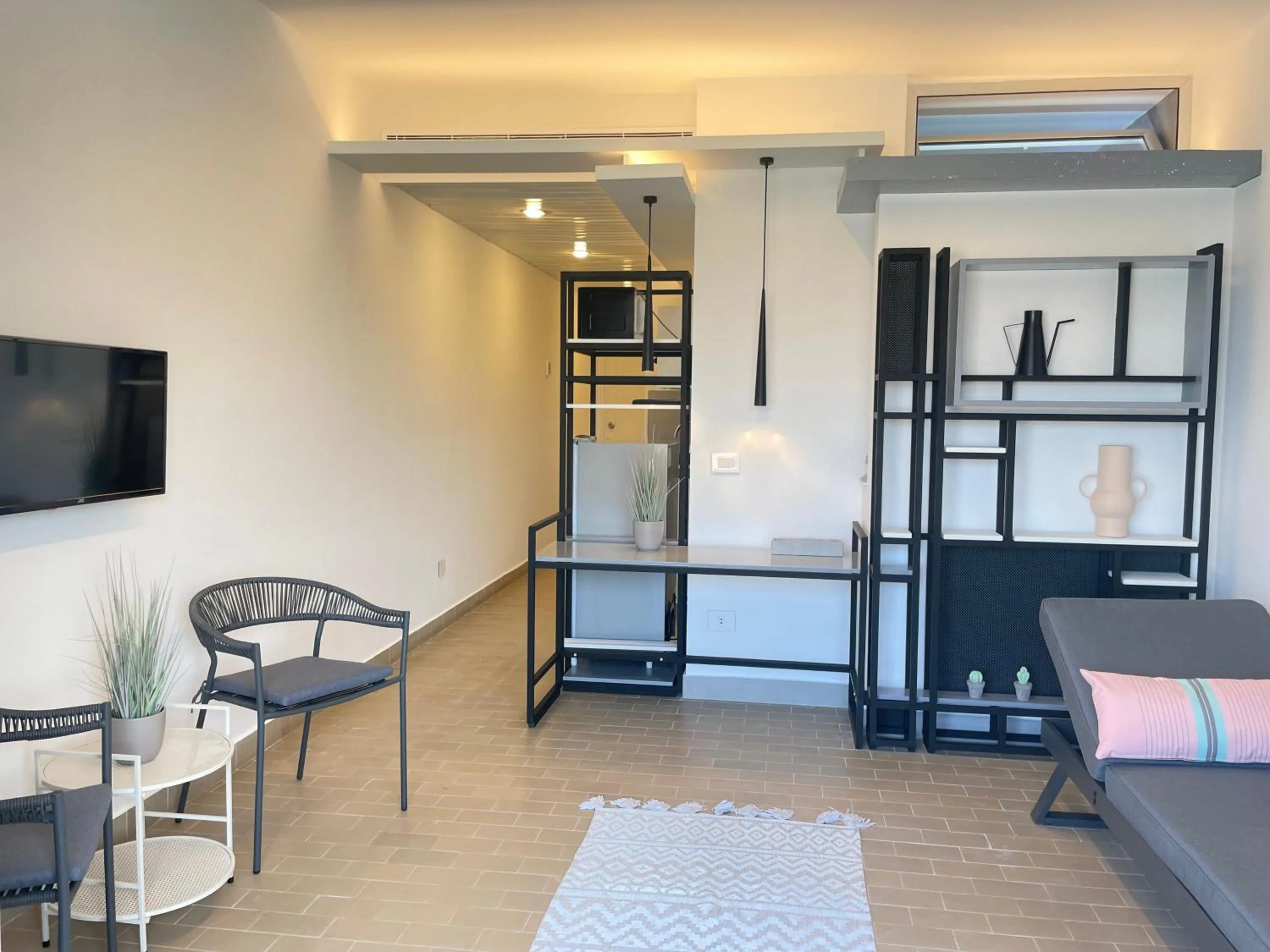 Seating area in St Paul Resort