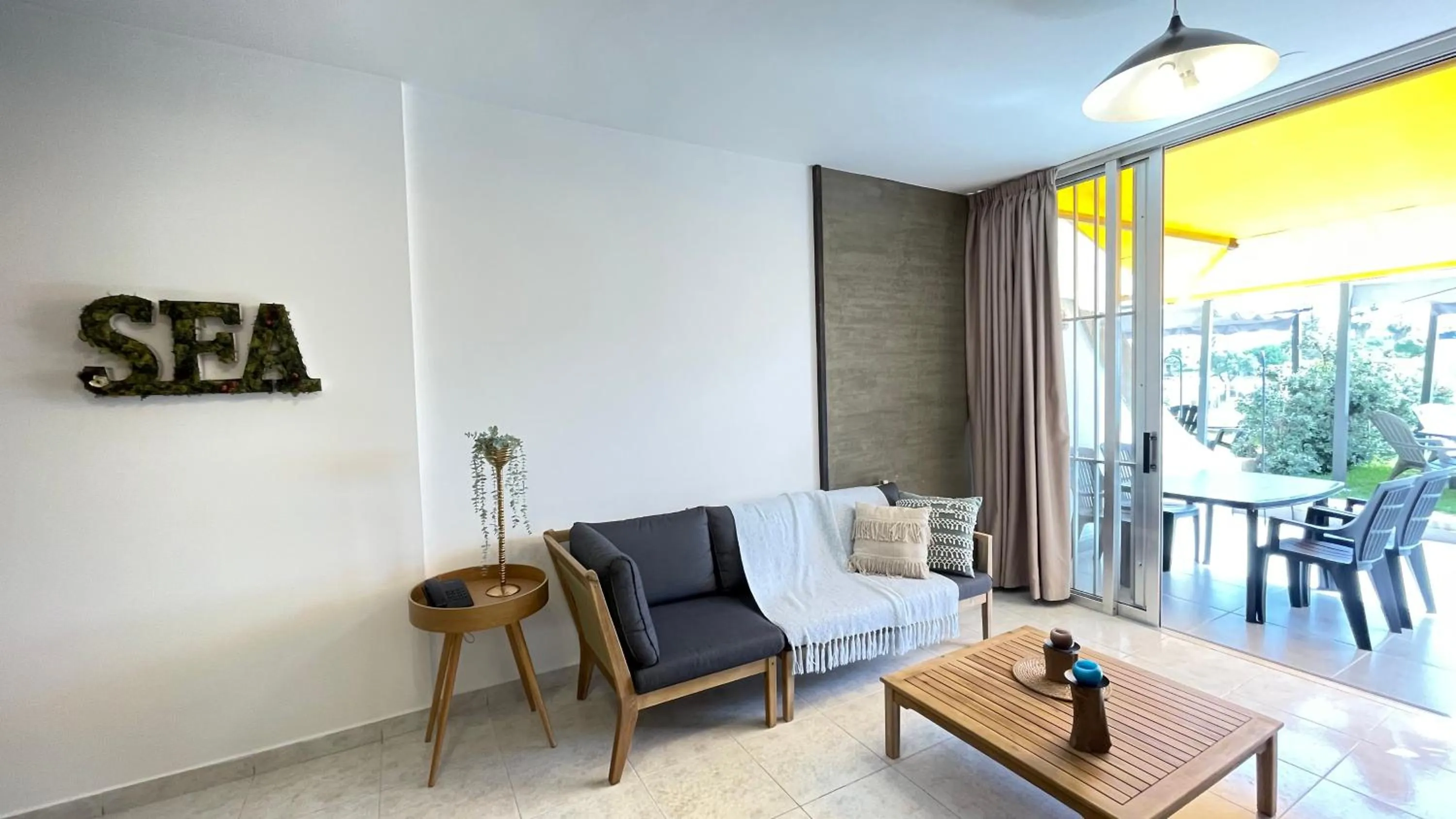 Seating area in St Paul Resort